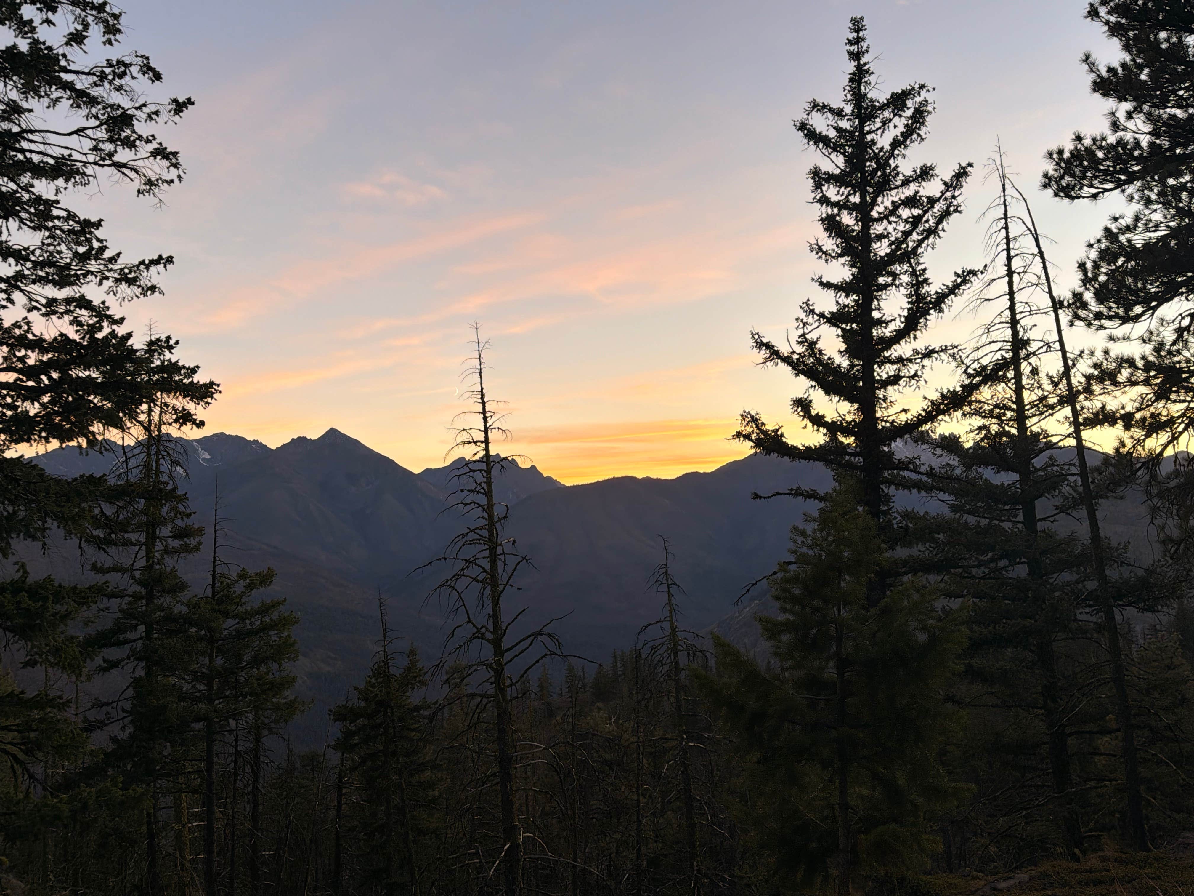 Camper-submitted photo at Goat Peak Access Road near Winthrop, WA