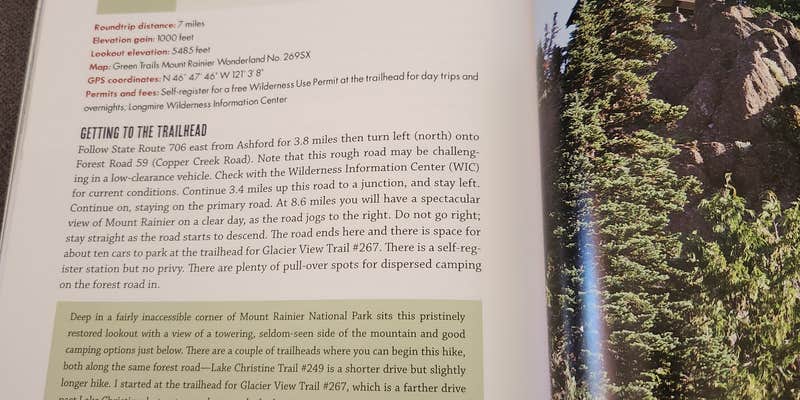 Camper submitted image from Gobblers Knob — Mount Rainier National Park