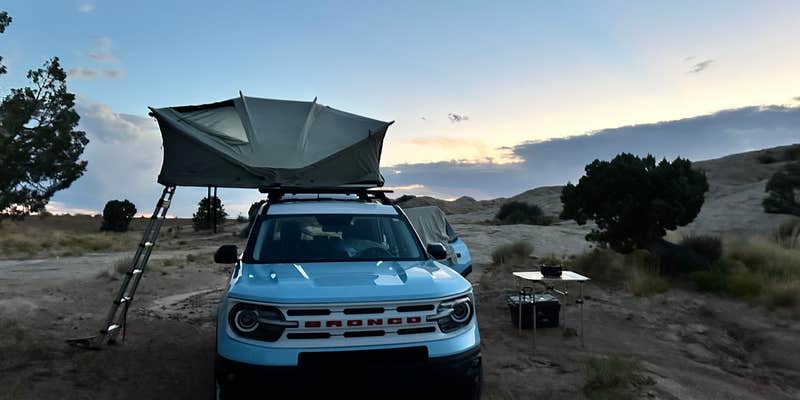 Camper submitted image from Goblin Valley Lower Wildhorse Dispersed Camp