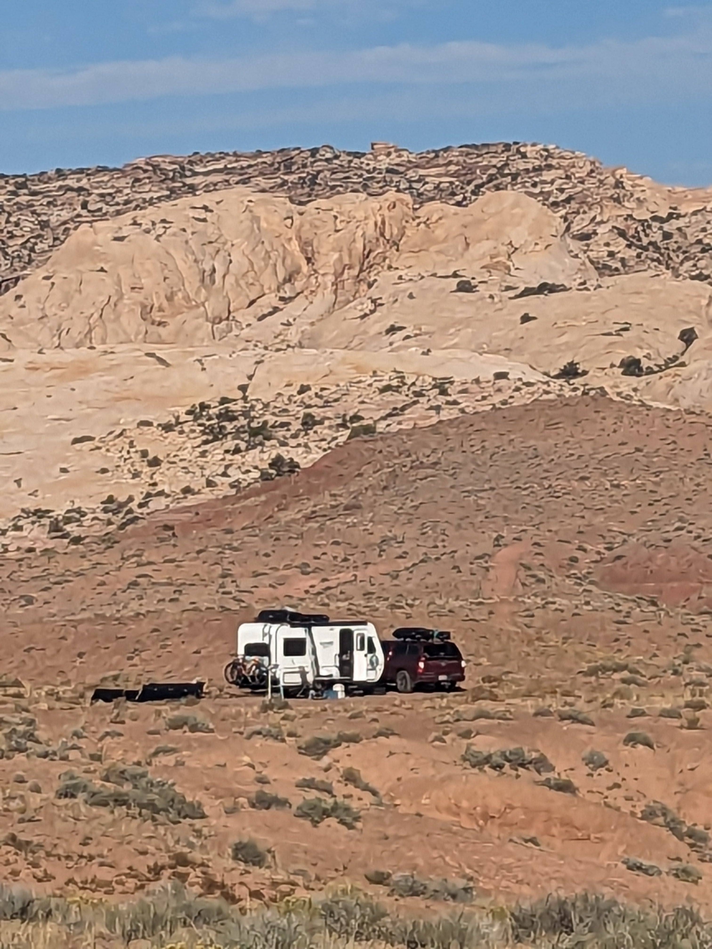 Camper submitted image from Goblin Valley Lower Wildhorse Dispersed Camp - 1