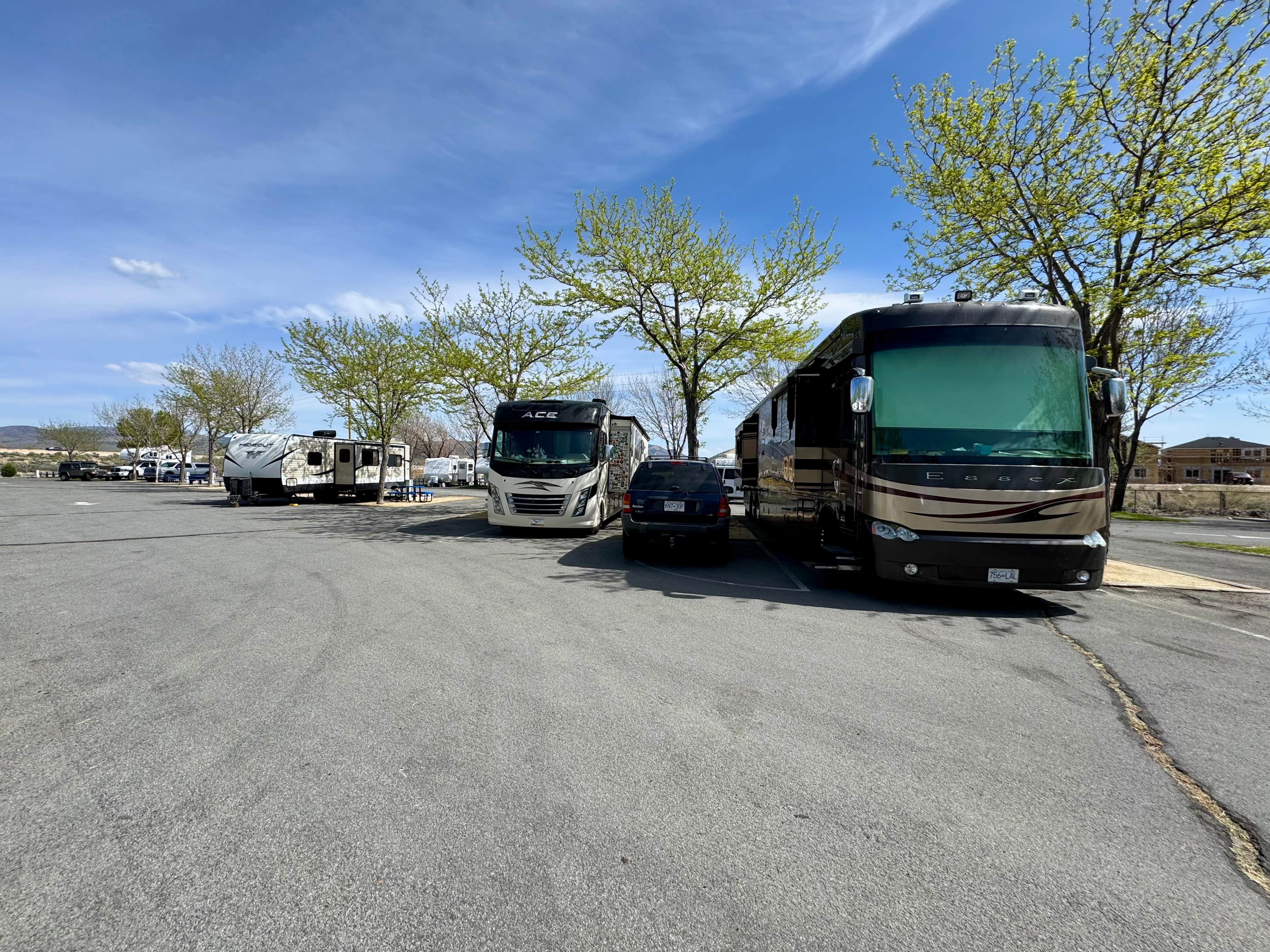 Trena G.'s photo of rv camping at Gold Dust West RV Park near Lake Tahoe Basin Management Unit