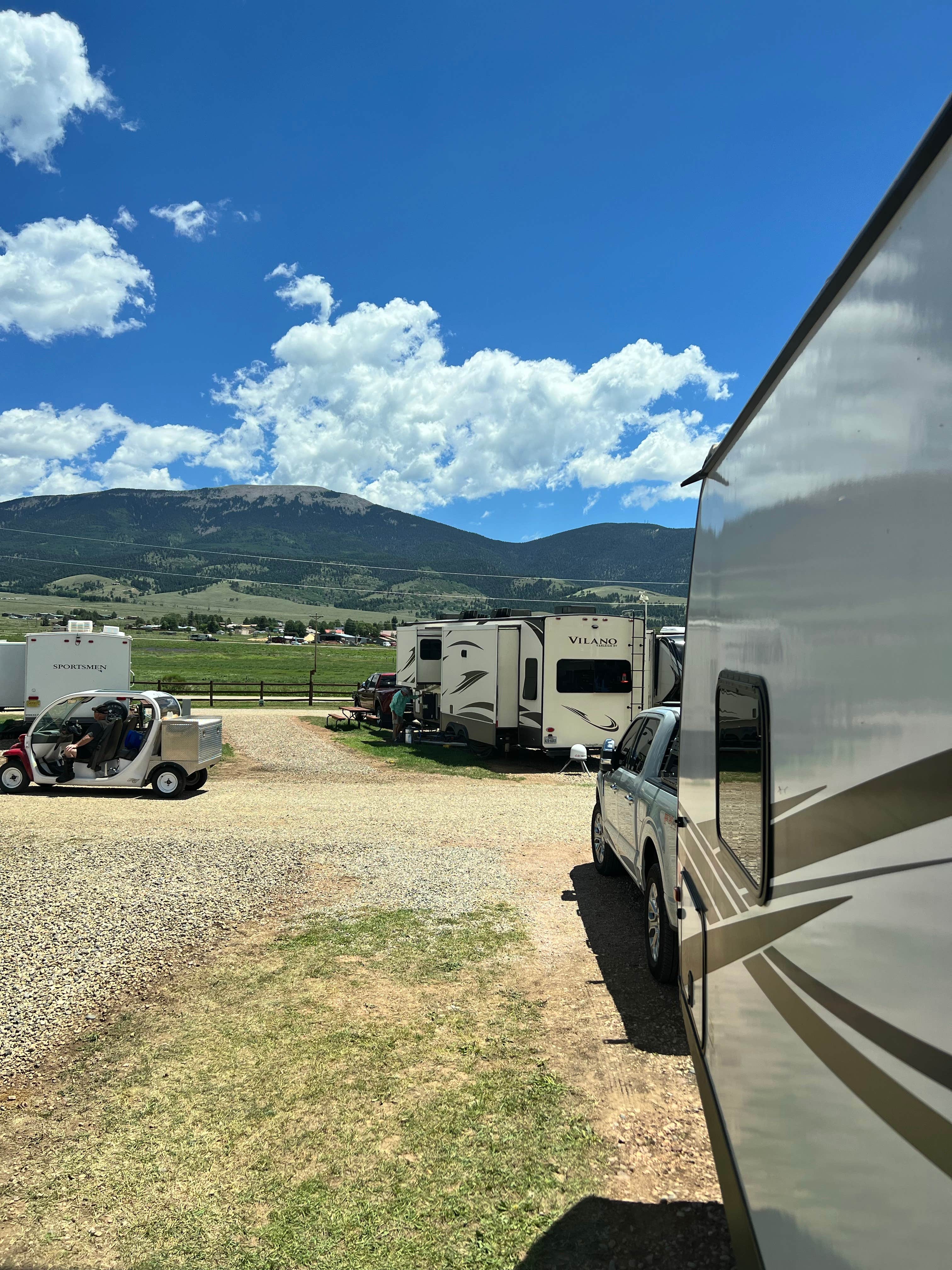 rachel H.'s photo of rv camping at Golden Eagle RV Park near Red River, NM