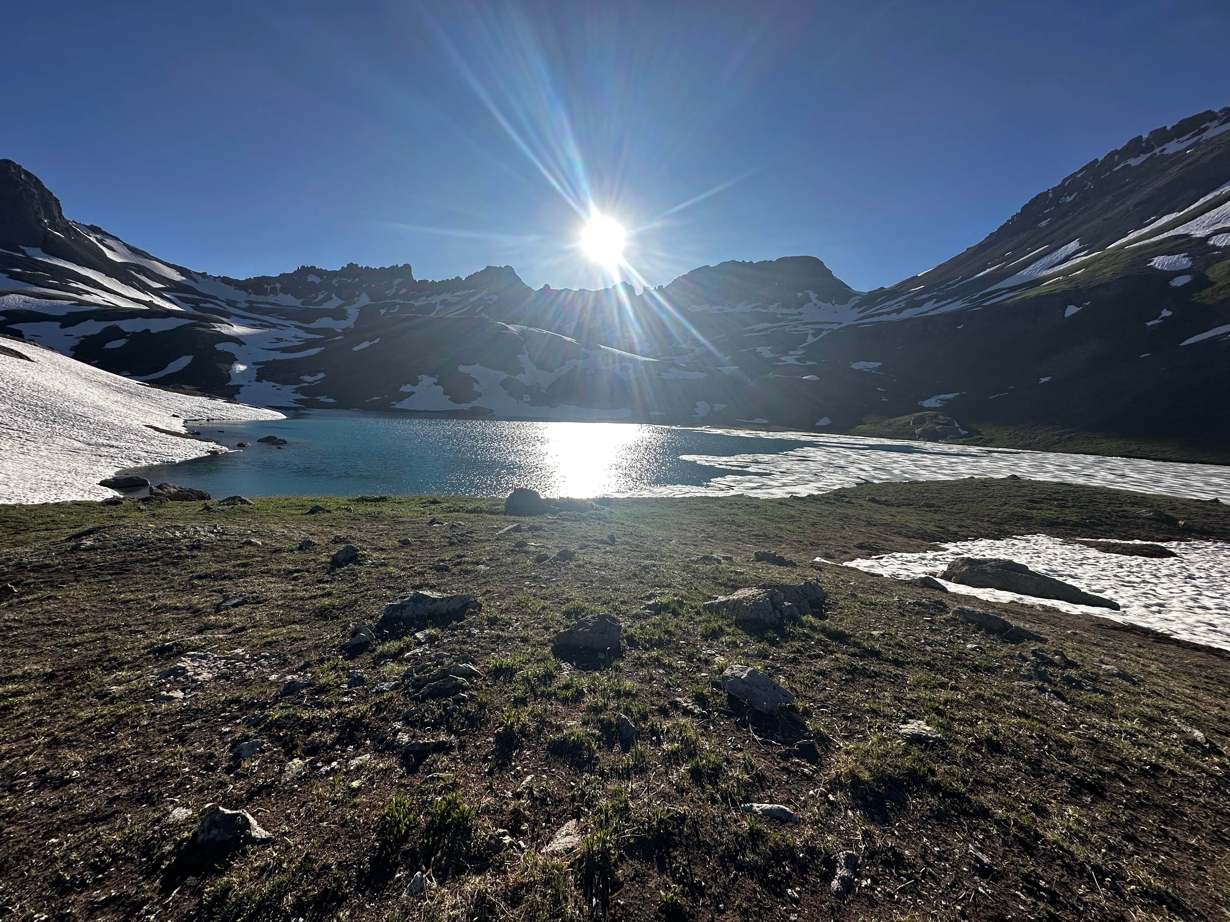 Tyler S.'s photo of a dispersed camping area at Golden Horn Dispersed near Ophir, CO