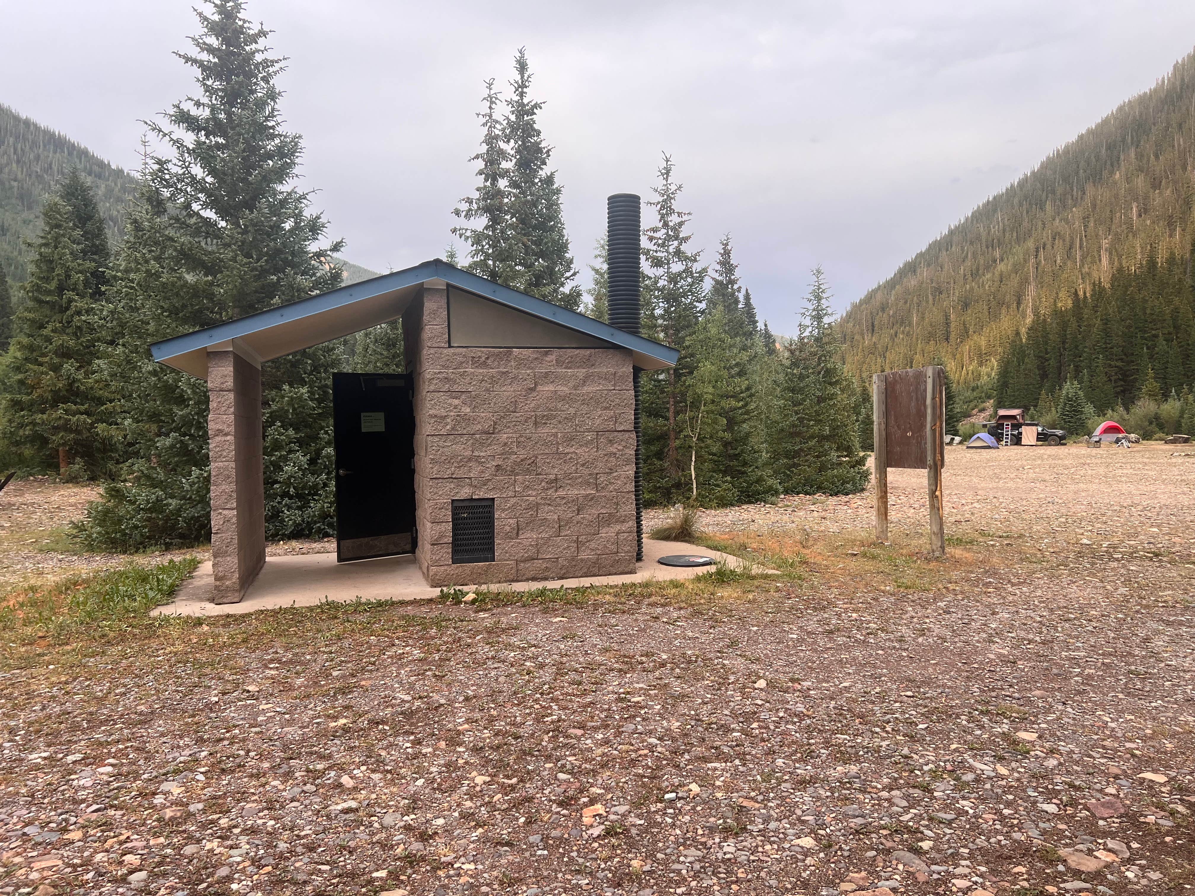 Landon C.'s photo of a dispersed camping area at Golden Hour Dispersed near Ophir, CO