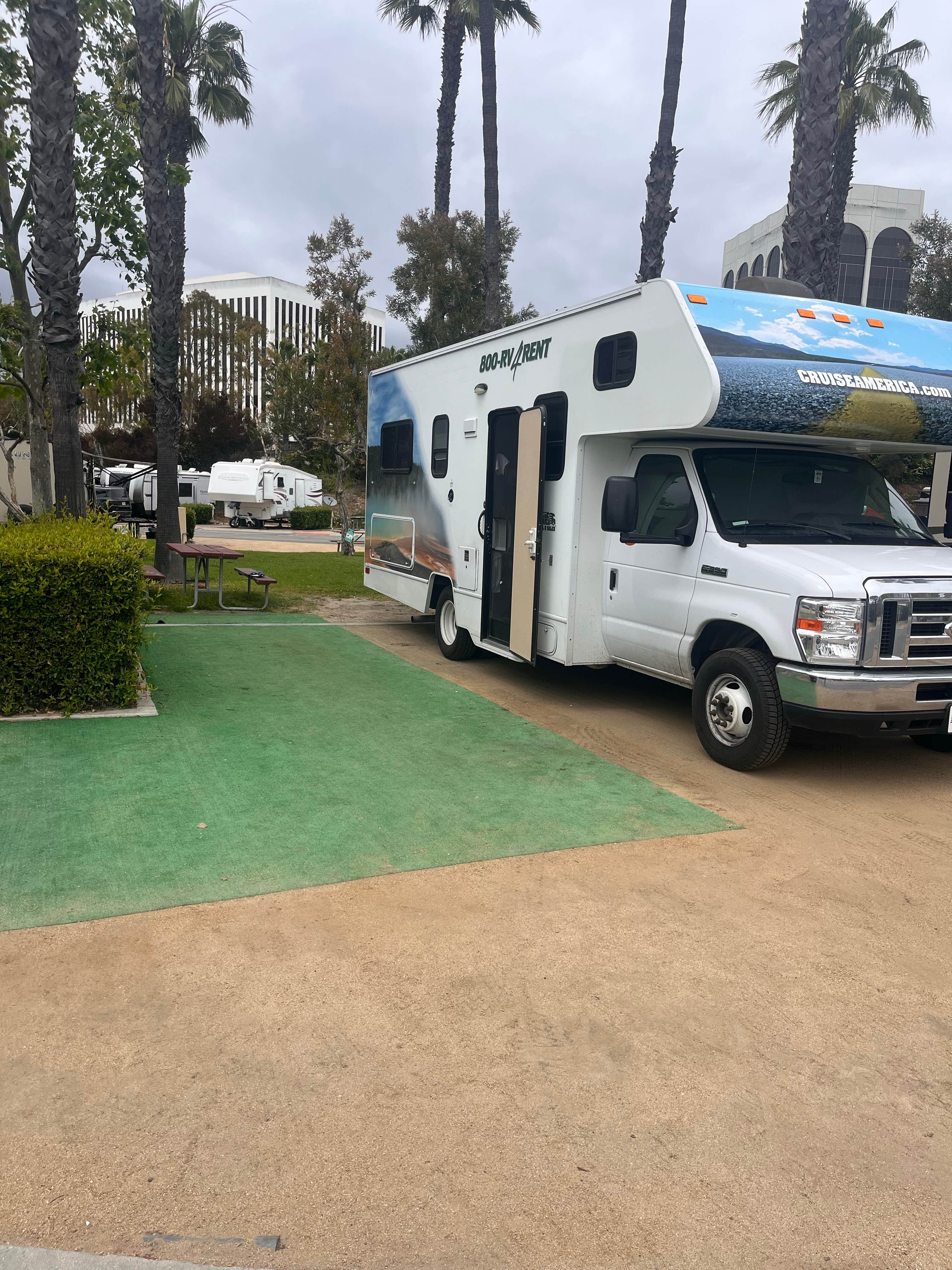 Roelof W.'s photo of rv camping at Golden Shore RV Resort near Sunset Beach, CA
