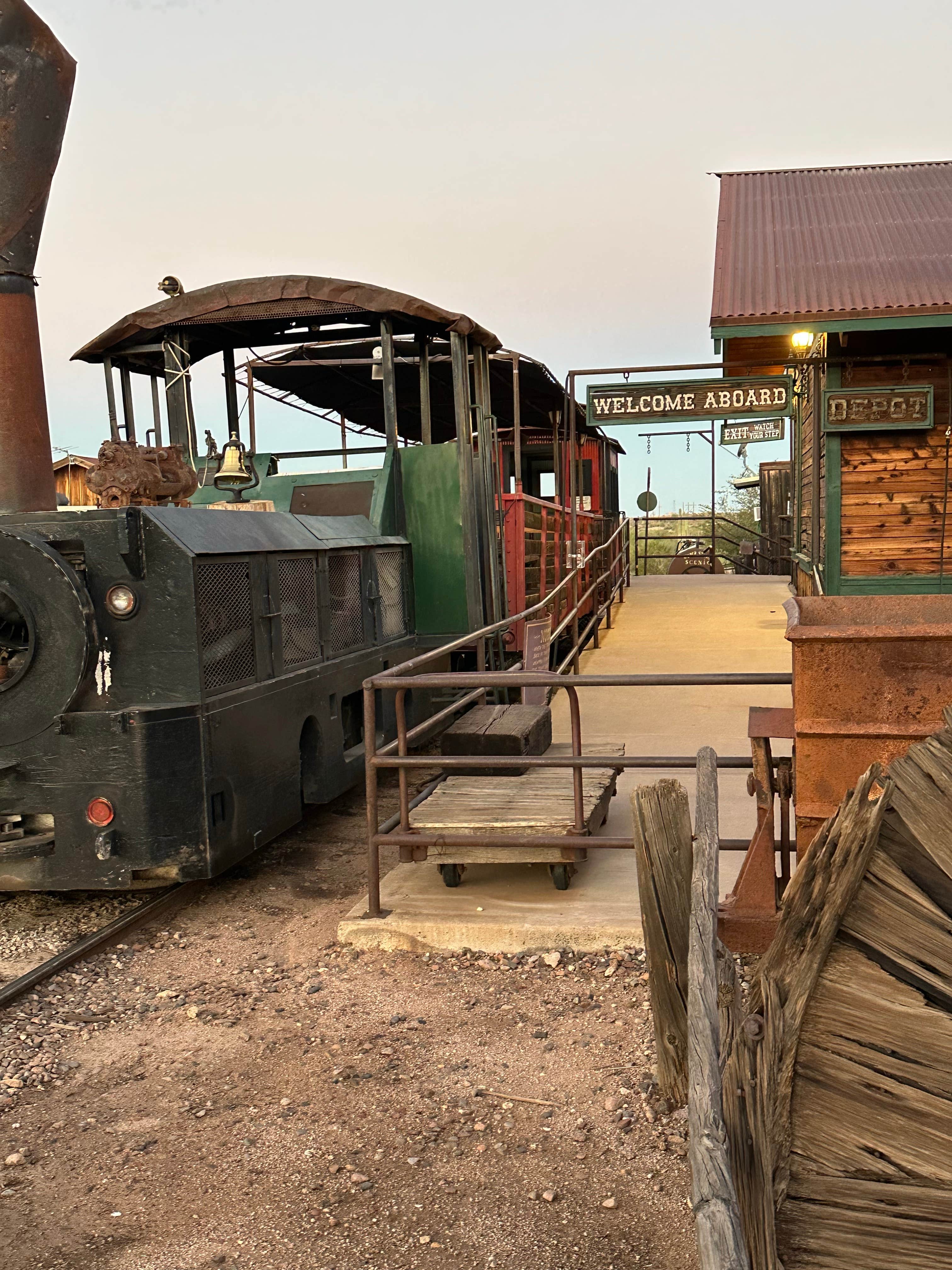 Camper submitted image from Goldfield Ghost Town Dry Camping - 4