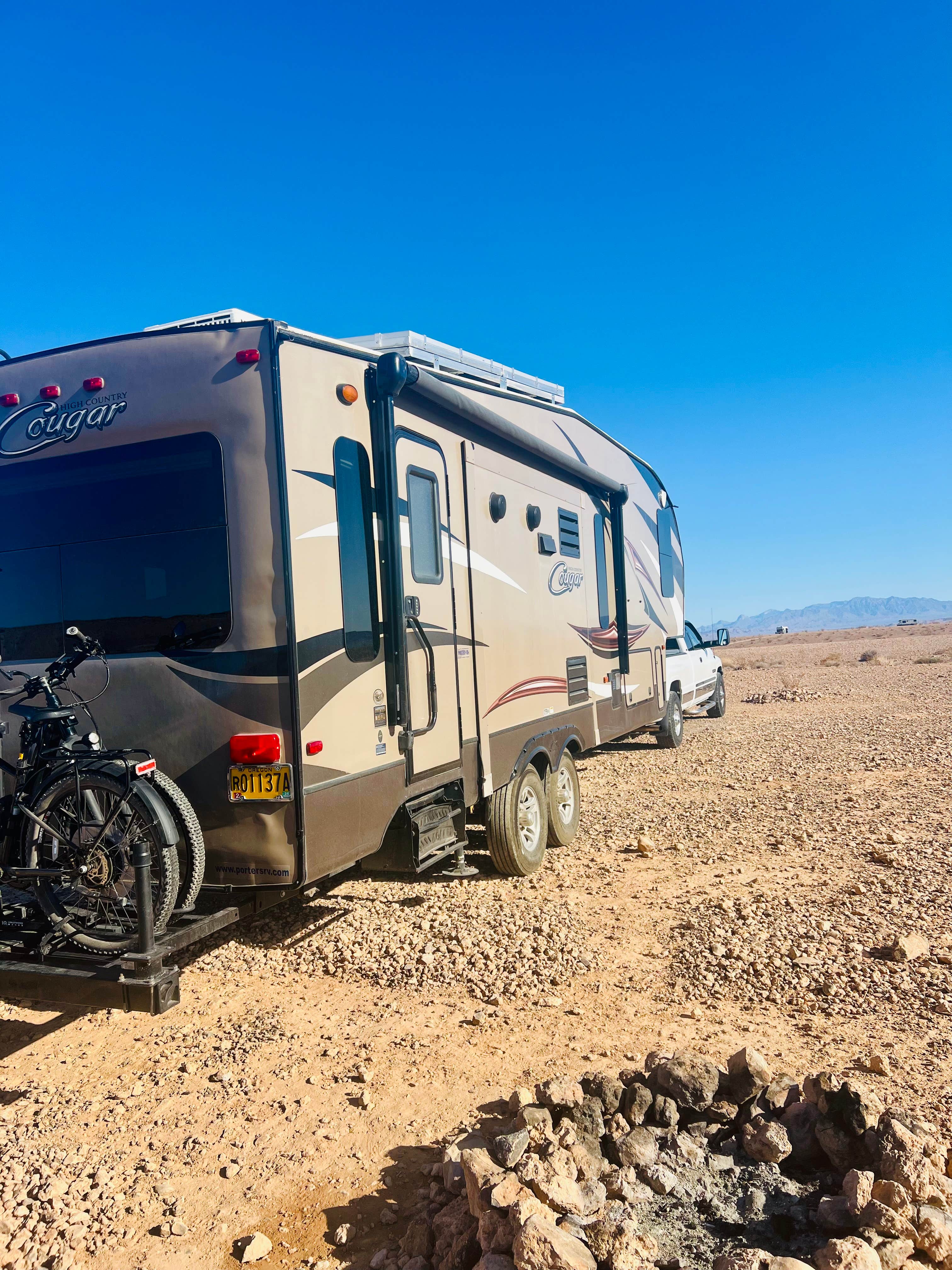 Jayne N.'s photo of rv camping at Goldfield Road Dispersed near Tonopah, NV