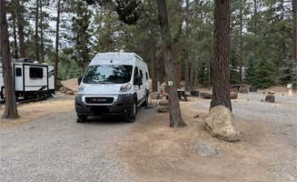 Kim G.'s photo of rv camping at Goodenough Creek Campground near Lava Hot Springs, ID