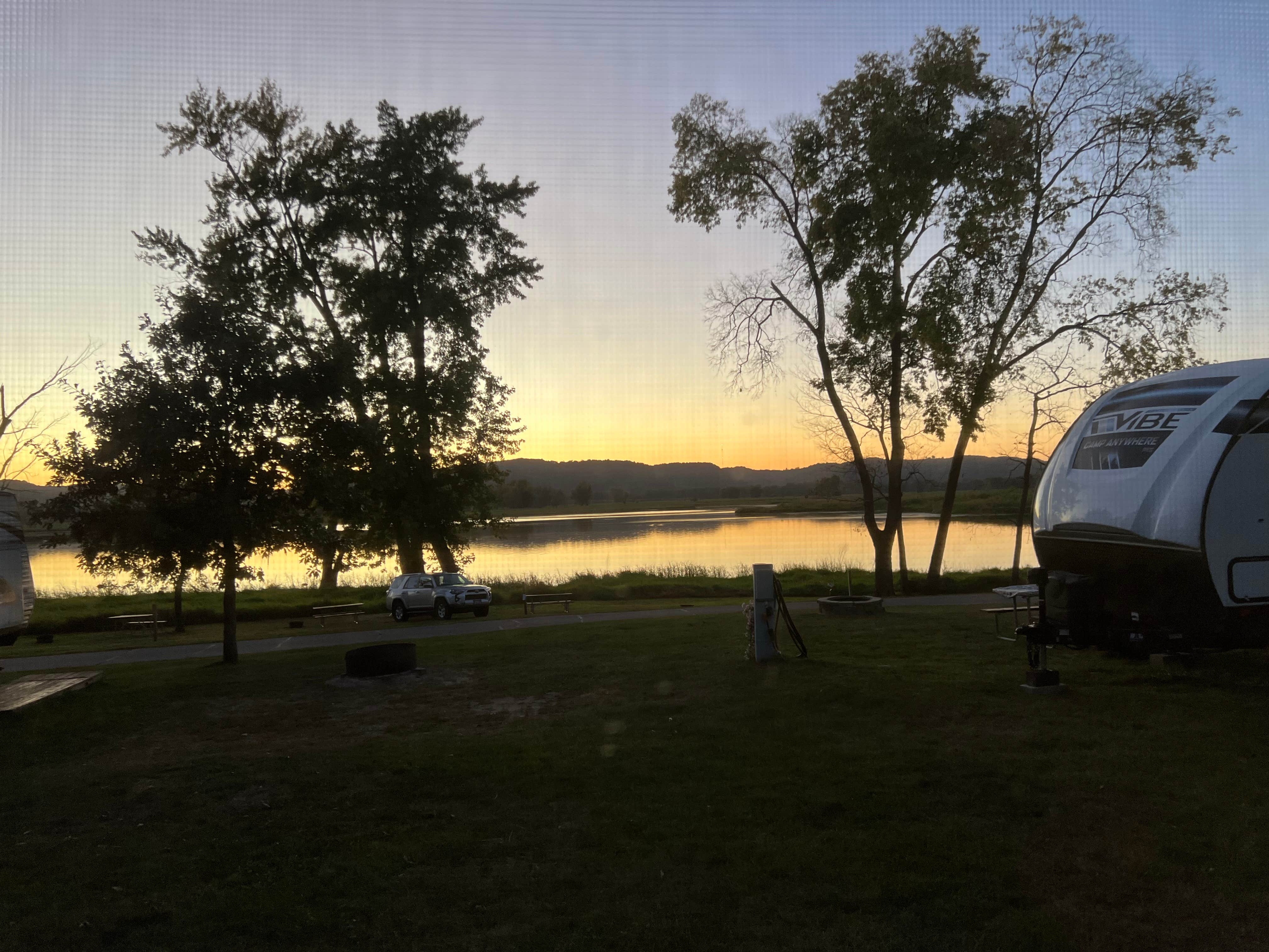 Frank G.'s photo of rv camping at Goose Island near La Crosse, WI
