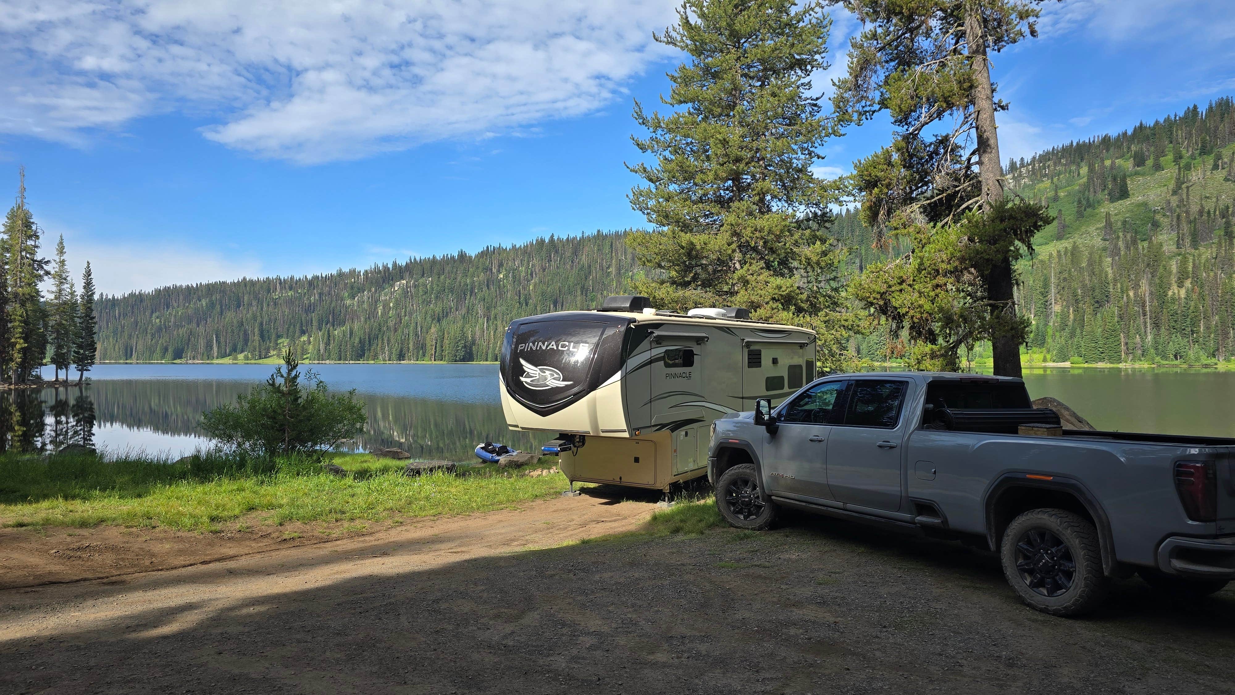 Camping near Warren Wagon Rd: Goose Lake Camping Area, New Meadows, Idaho