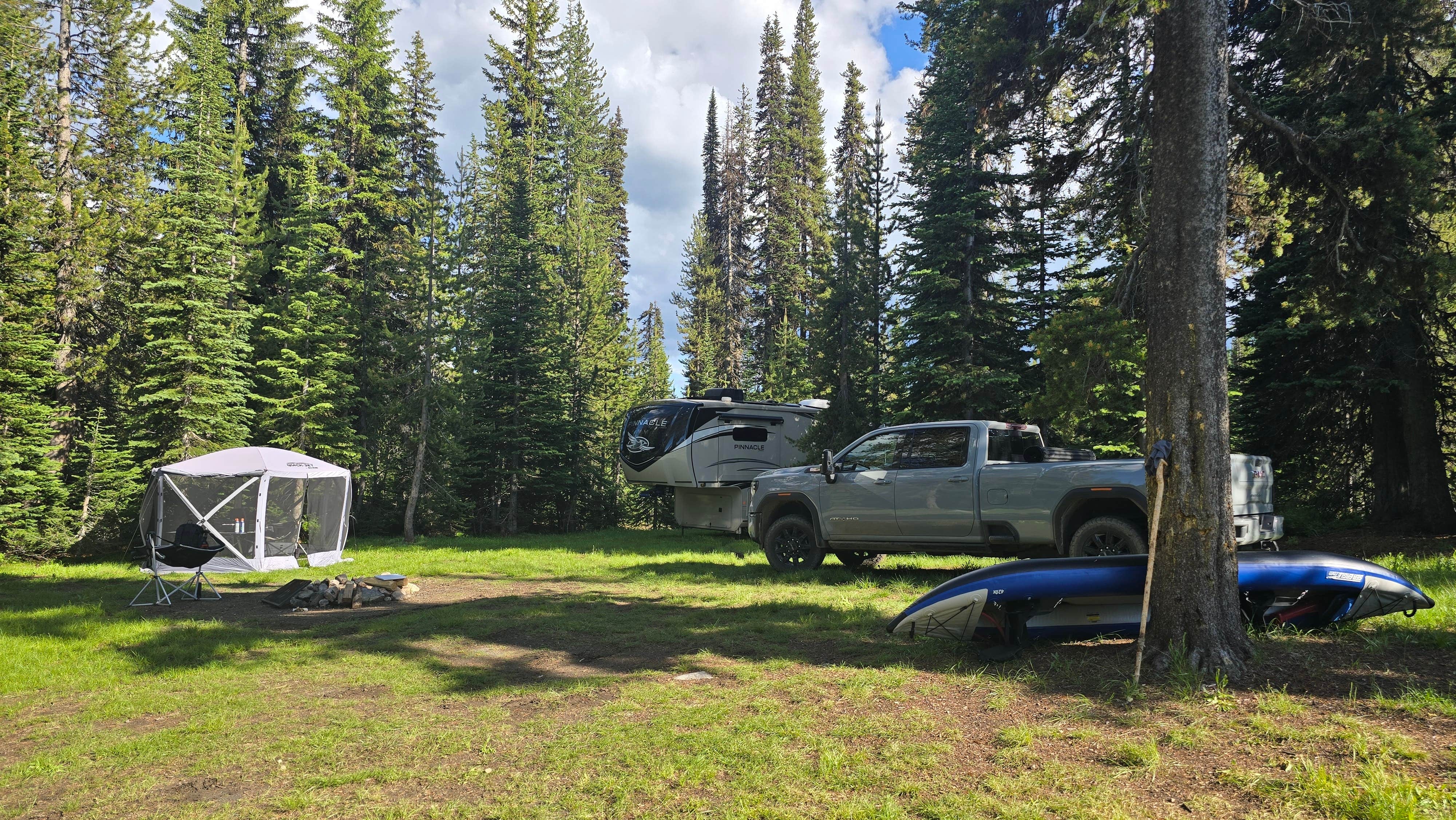 Camper-submitted photo at Goose Lake Camping Area near Council, ID