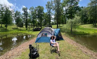 Michele D.'s photo at Goose Pond Road Camp near Jones Mill, AR