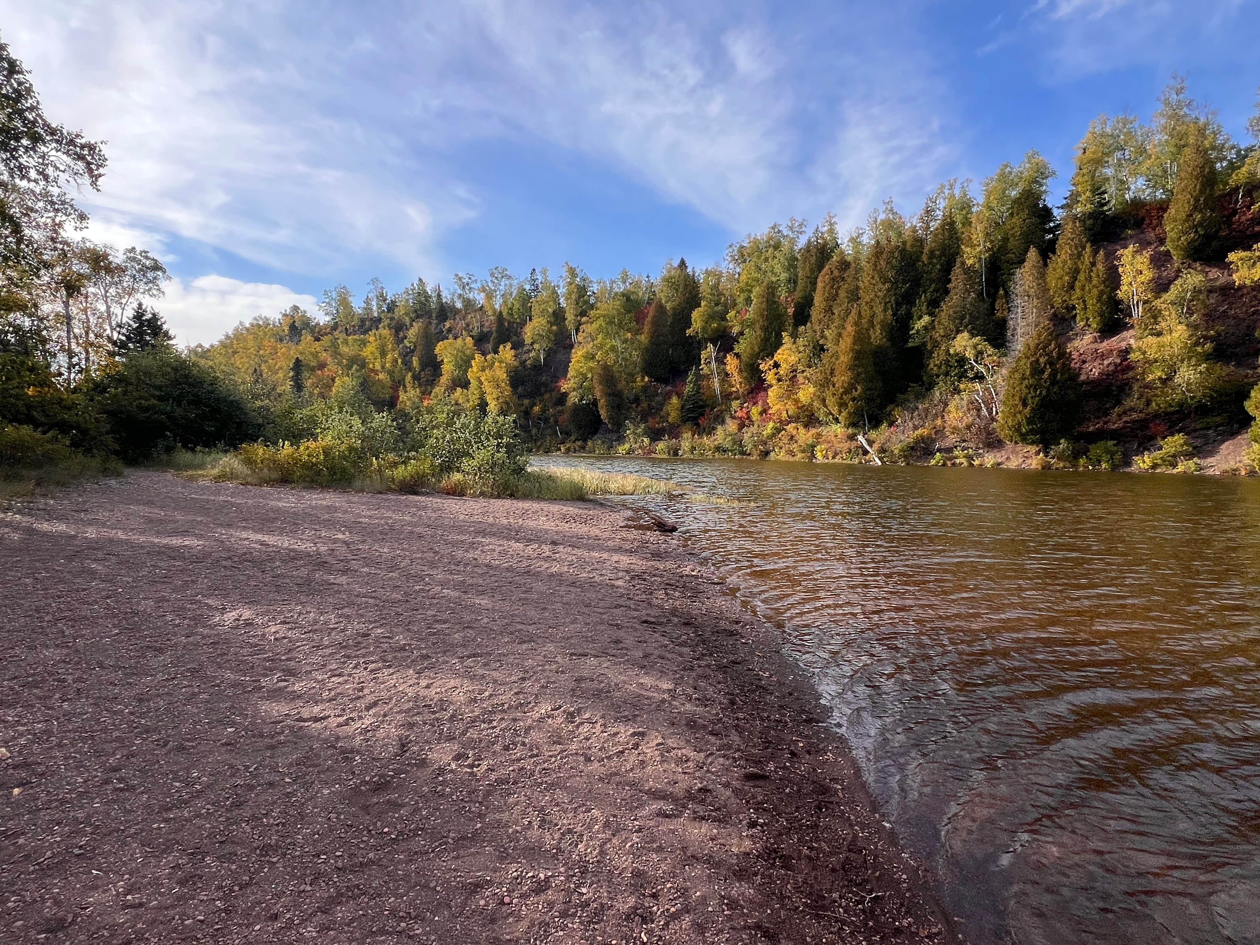 Camper-submitted photo at gooseberry falls watercraft campground near Two Harbors, MN