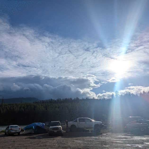 GooseHead Camping Area Martin City, MT