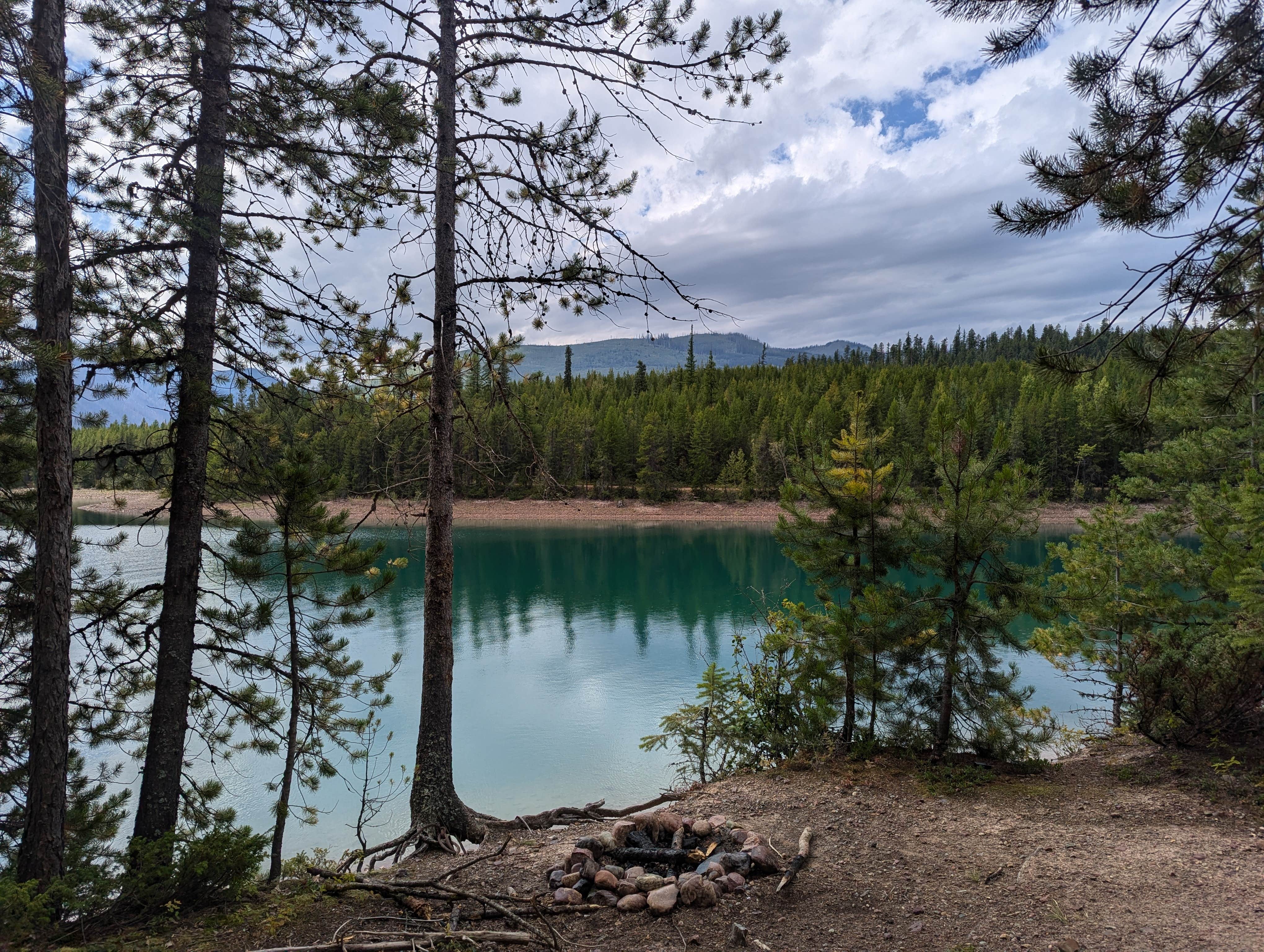 Sara A.'s photo of a dispersed camping area at GooseHead Camping Area near Kalispell, MT
