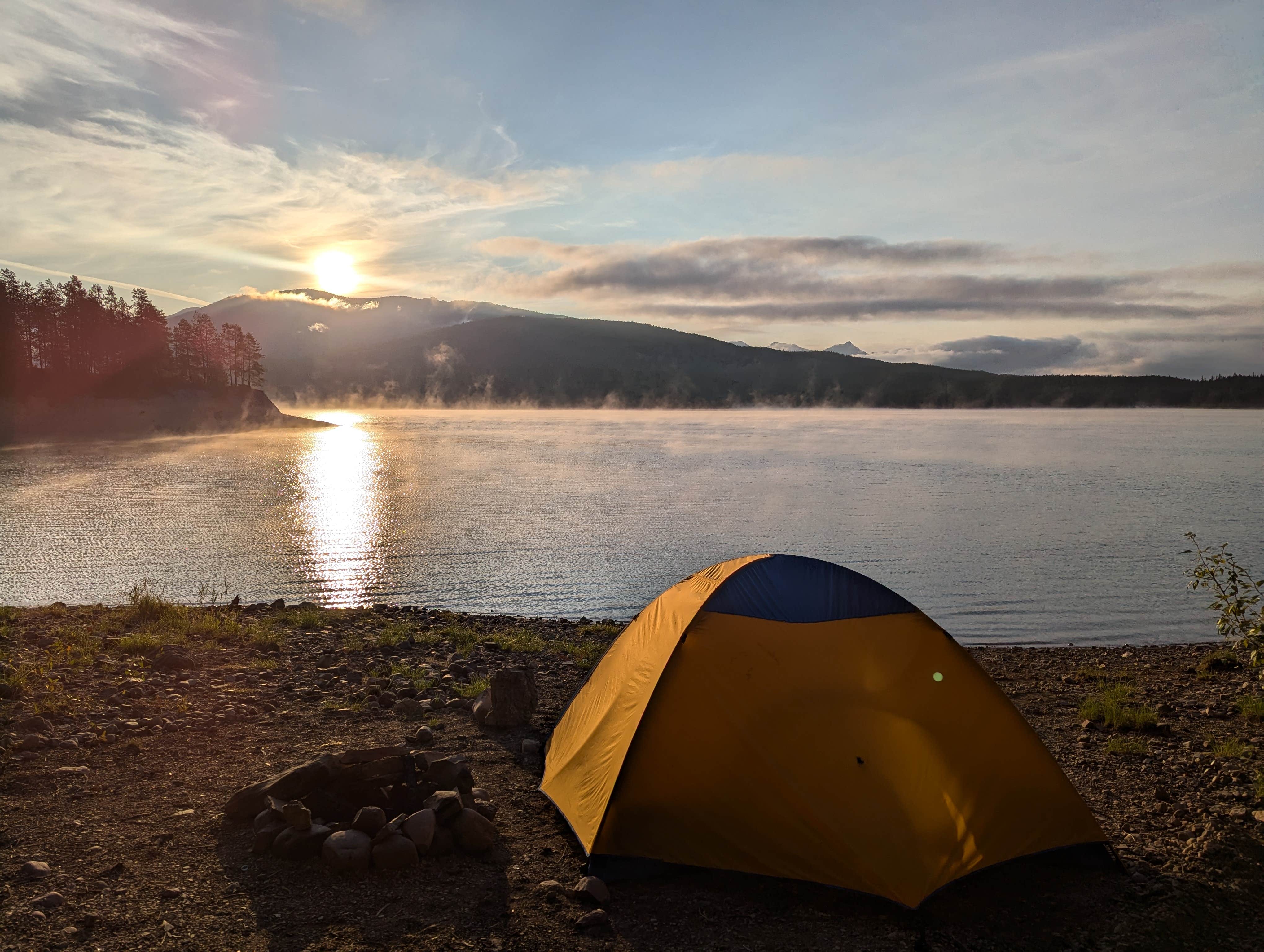 Camper-submitted photo at GooseHead Camping Area near Columbia Falls, MT