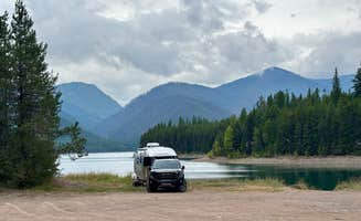 jenny's photo of a dispersed camping area at GooseHead Camping Area near Big Arm, MT