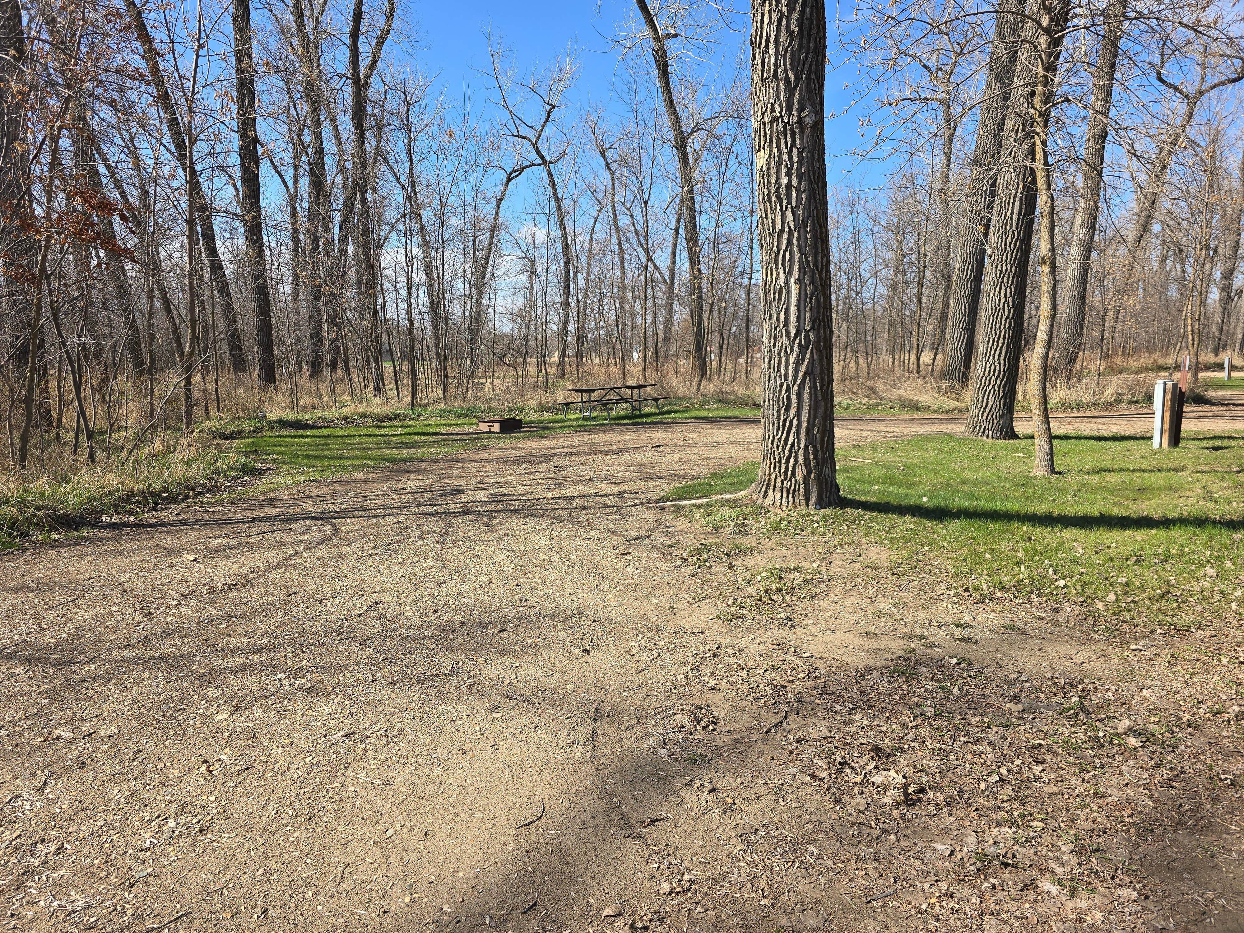 Camper-submitted photo at Governors Centennial Loop Campground — Cross Ranch State Park near Mandan, ND