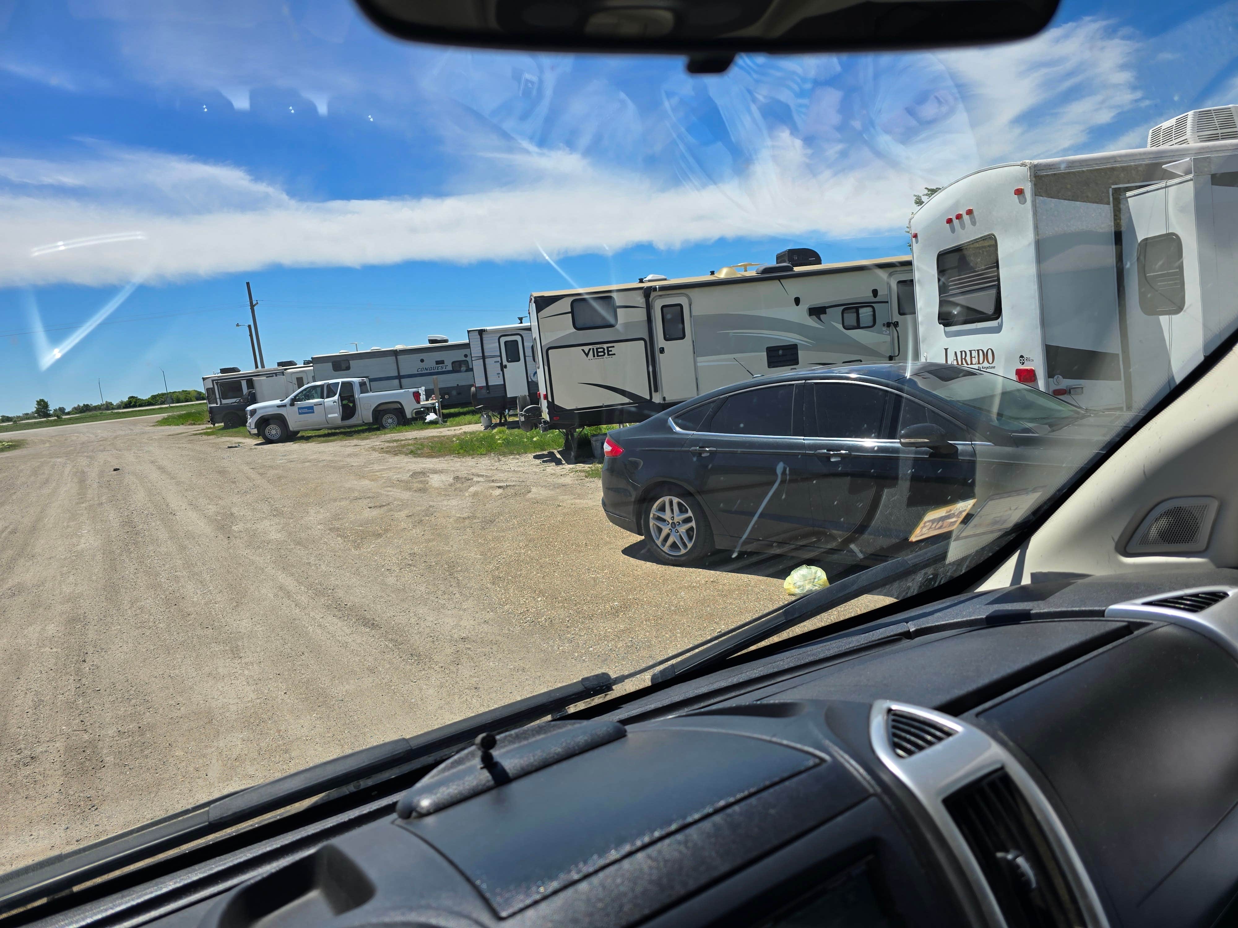 Teresa T.'s photo of rv camping at Governor's Inn and Conference Center near Ashtabula Lake