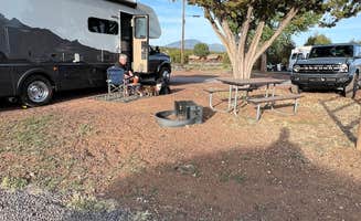 Paulette W.'s photo of camping with pets at Grand Canyon-Williams KOA near Kaibab National Forest