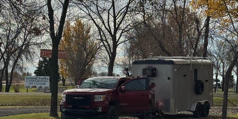 Camper submitted image from Grand Forks Campground