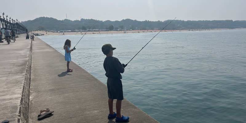 Camper submitted image from Grand Haven State Park Campgrounds