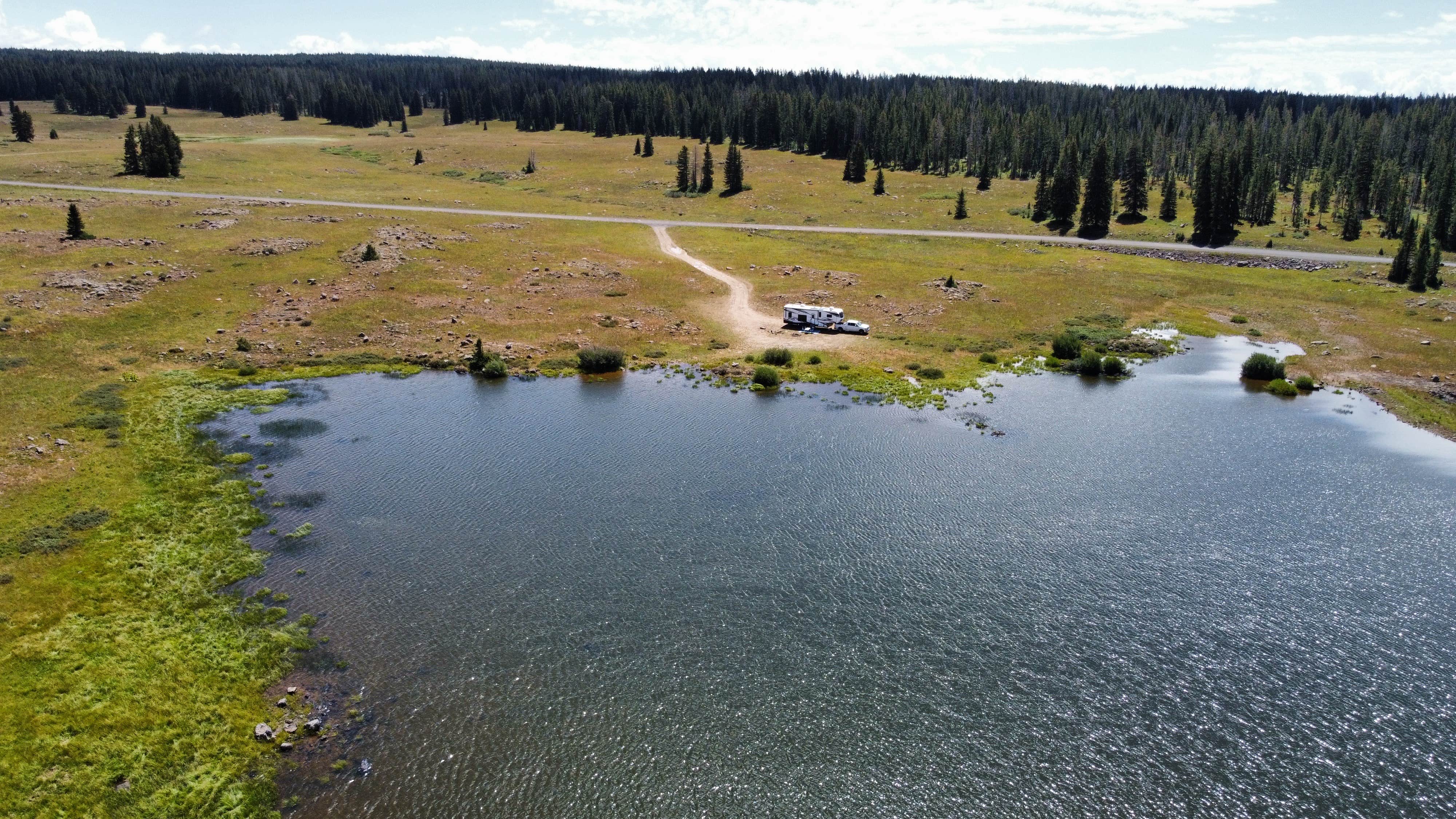 Brian E.'s photo of a dispersed camping area at Grand Mesa Colorado FSR 100 near Whitewater, CO