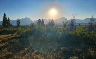 Isaac P.'s photo of a dispersed camping area at Grand Teton Lookout near Grand Teton National Park