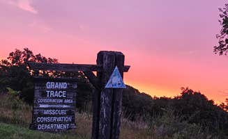 joel G.'s photo of a dispersed camping area at Grand Trace State Forest near Cameron, MO