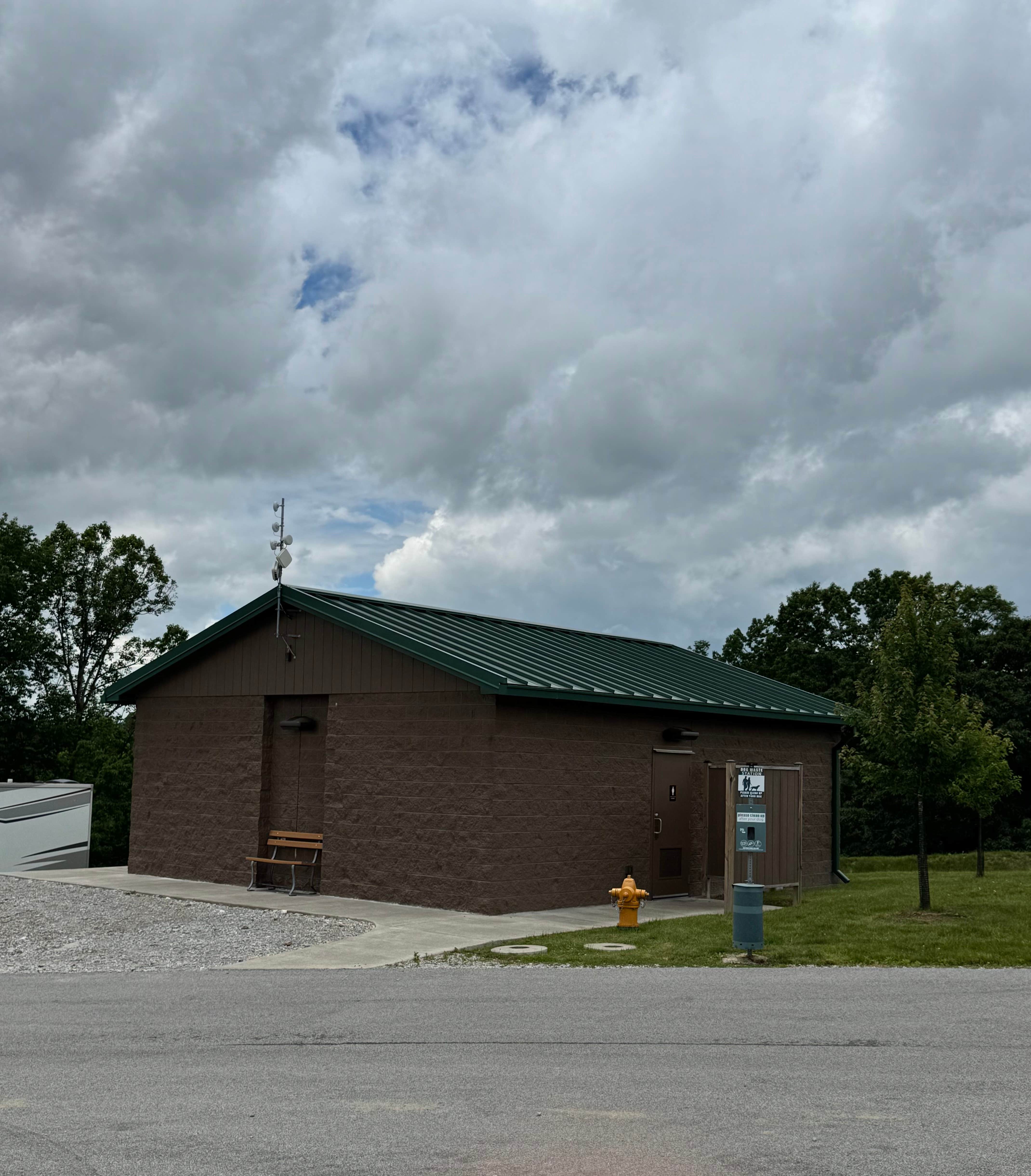Earl B.'s photo of glamping accommodations at Grand Vue Park near Paw Paw, WV