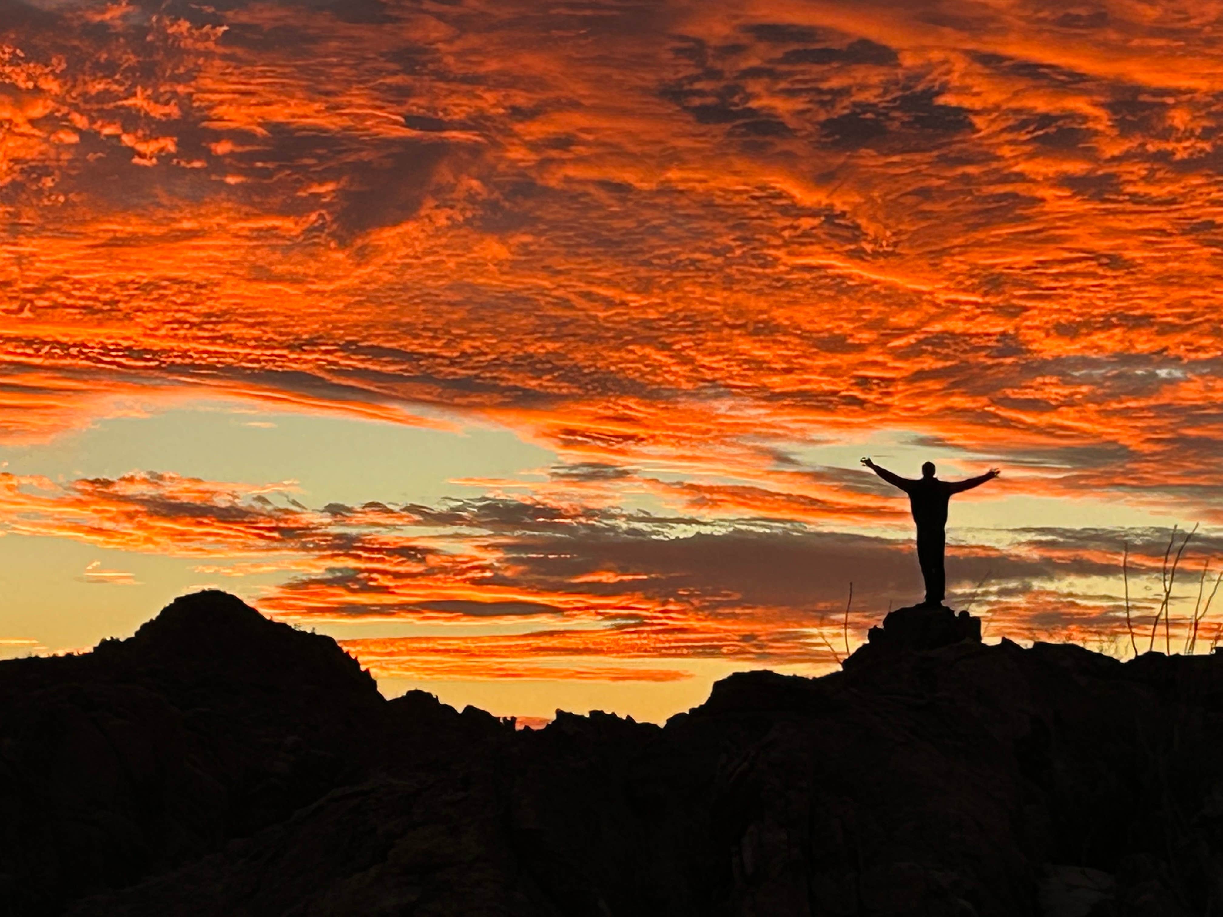 Amanda F.'s photo of a dispersed camping area at Granite Gap near Rodeo, NM