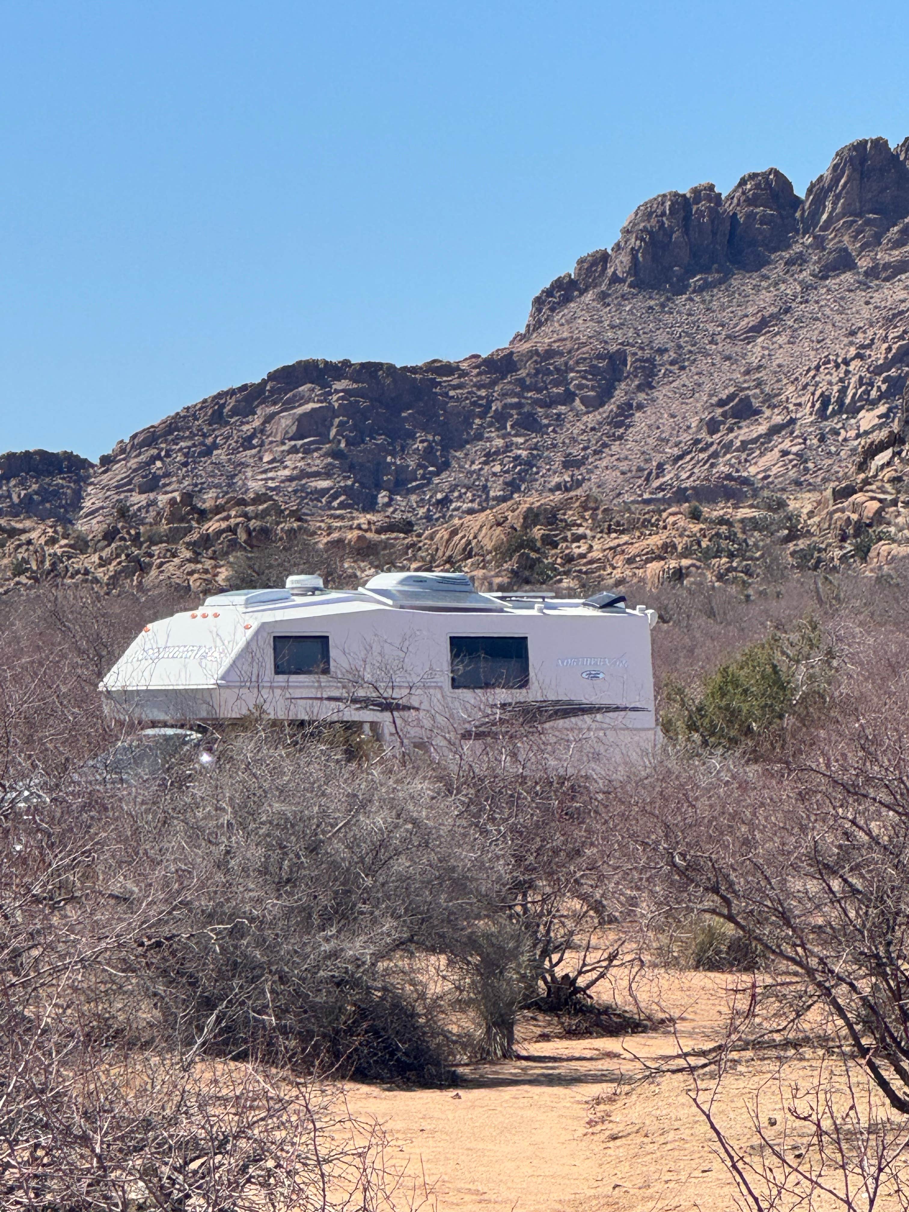 gary M.'s photo of rv camping at Granite Gap near Rodeo, NM