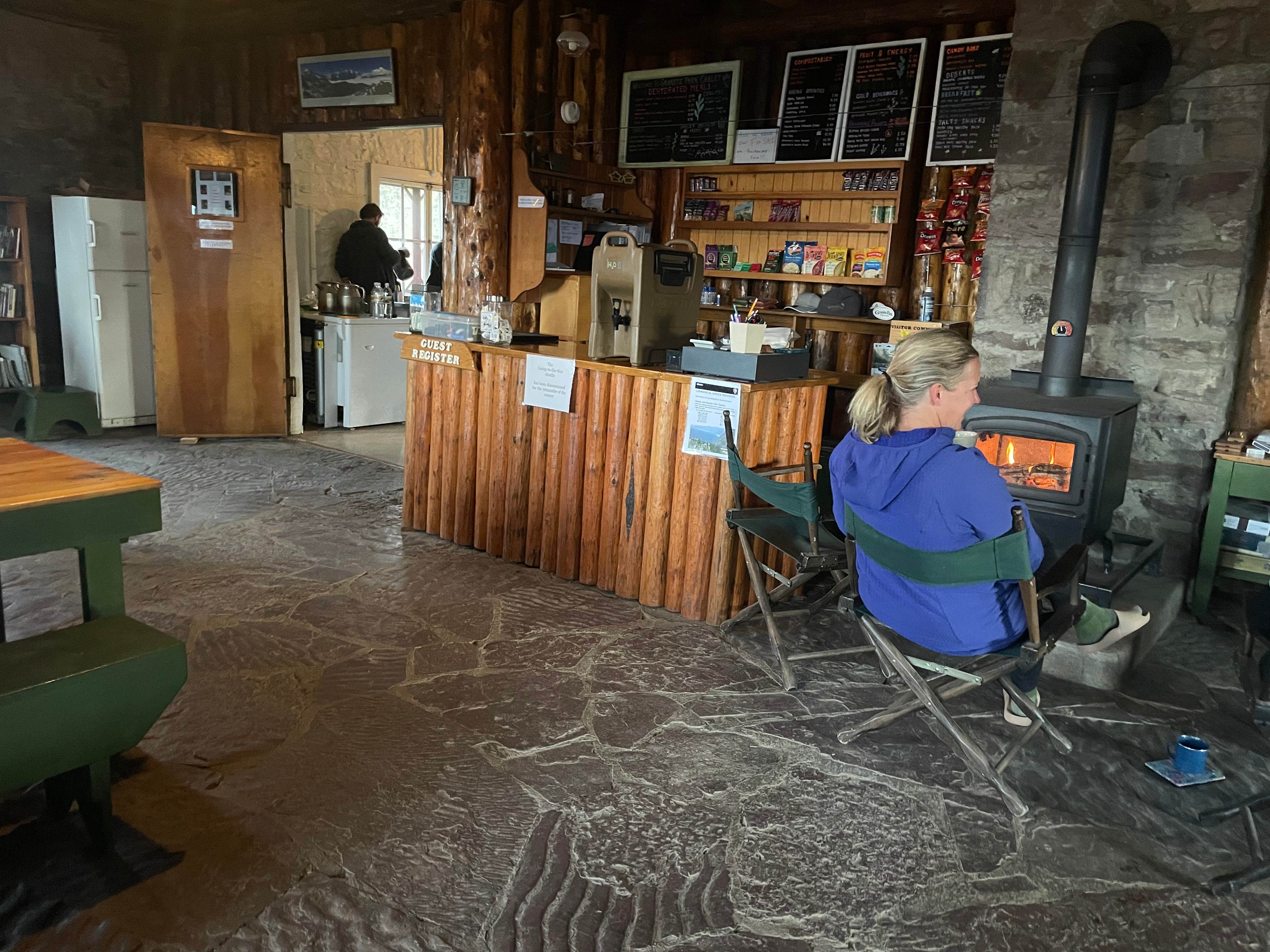 Camper-submitted photo at Granite Park Wilderness Campsite — Glacier National Park near Babb, MT