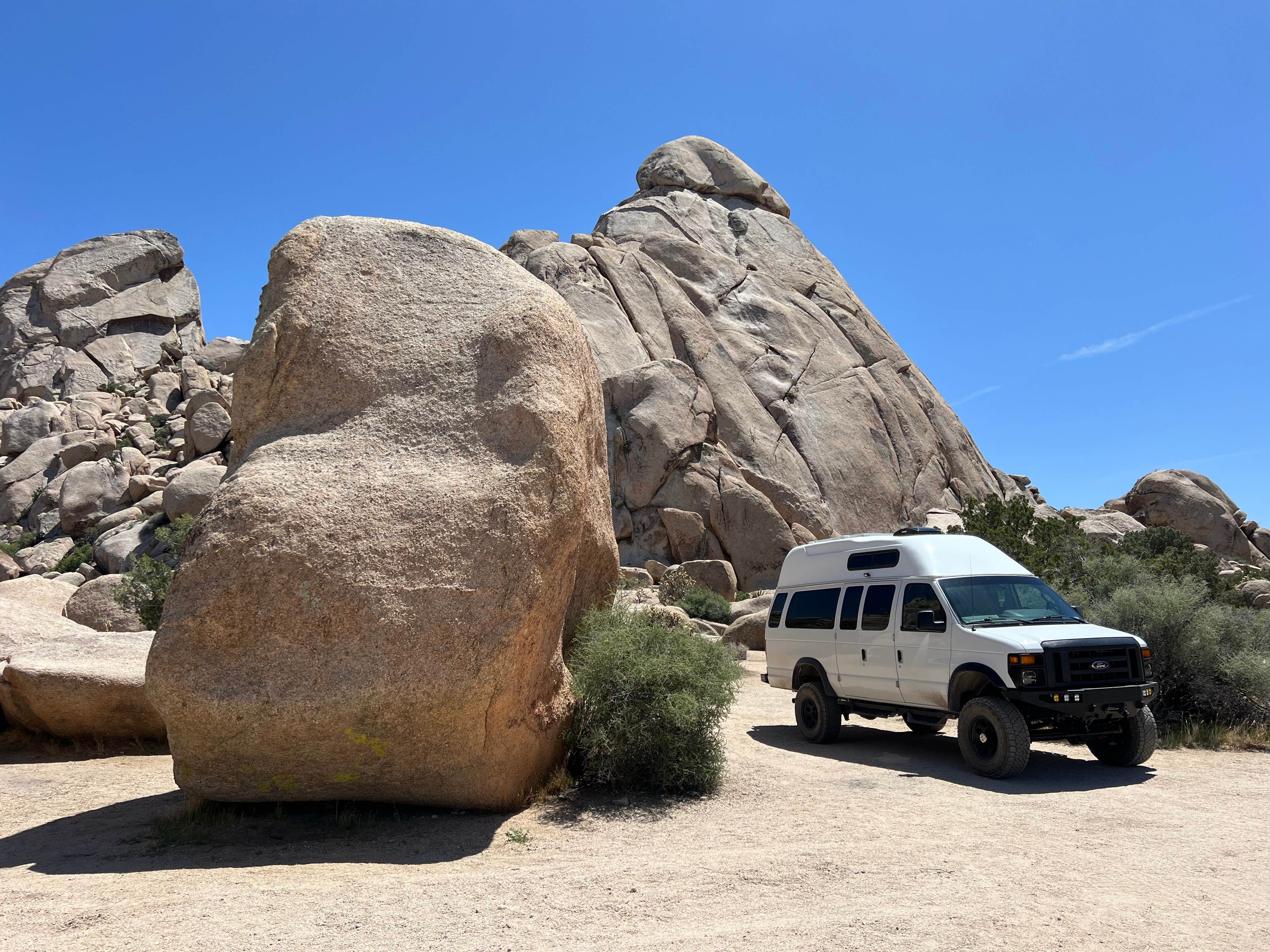 Camper submitted image from Granite Pass Dispersed Roadside Camping — Mojave National Preserve - 4