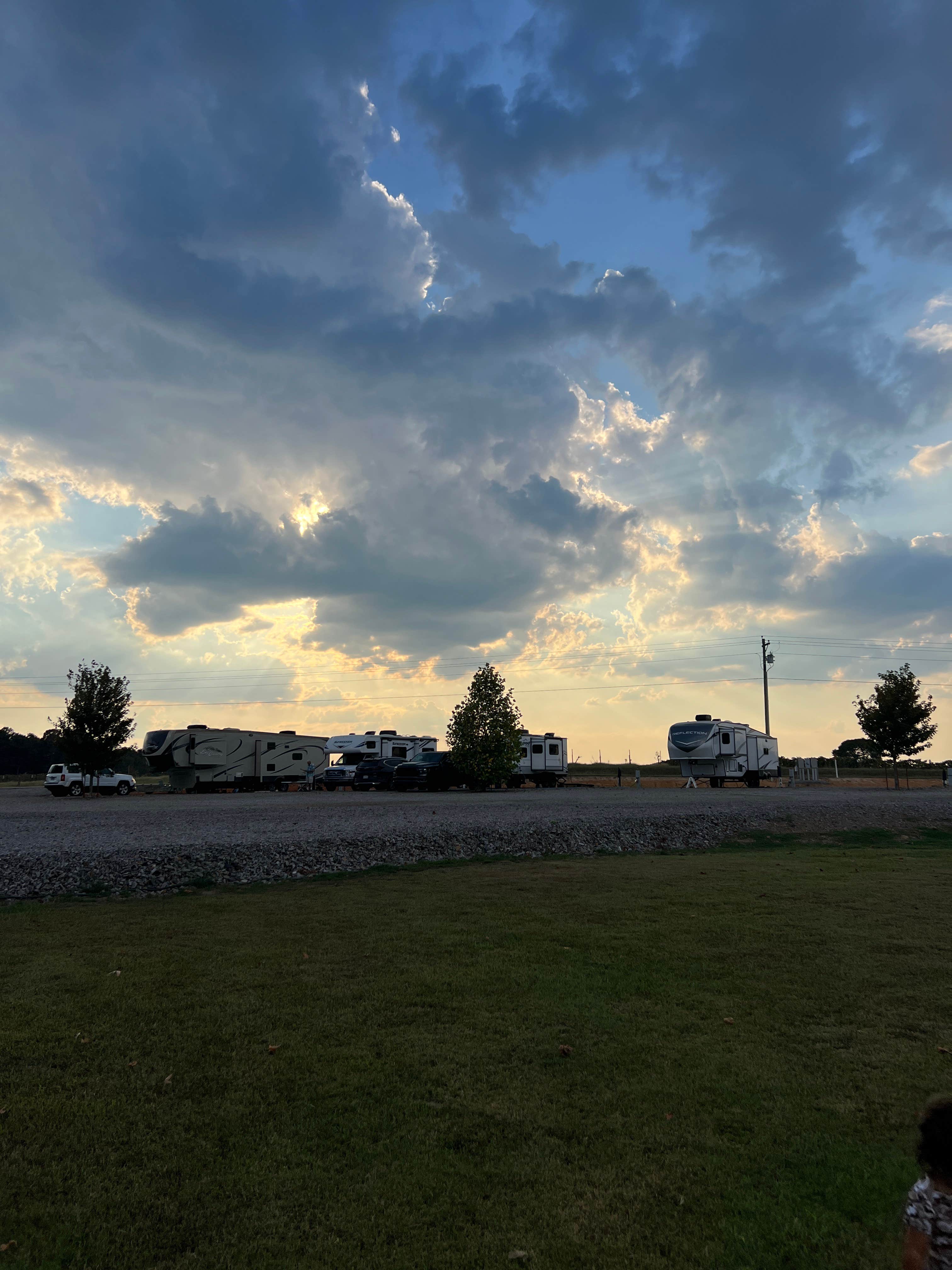 Camper-submitted photo at Grape Country RV Park near John Paul Hammerschmidt Lake