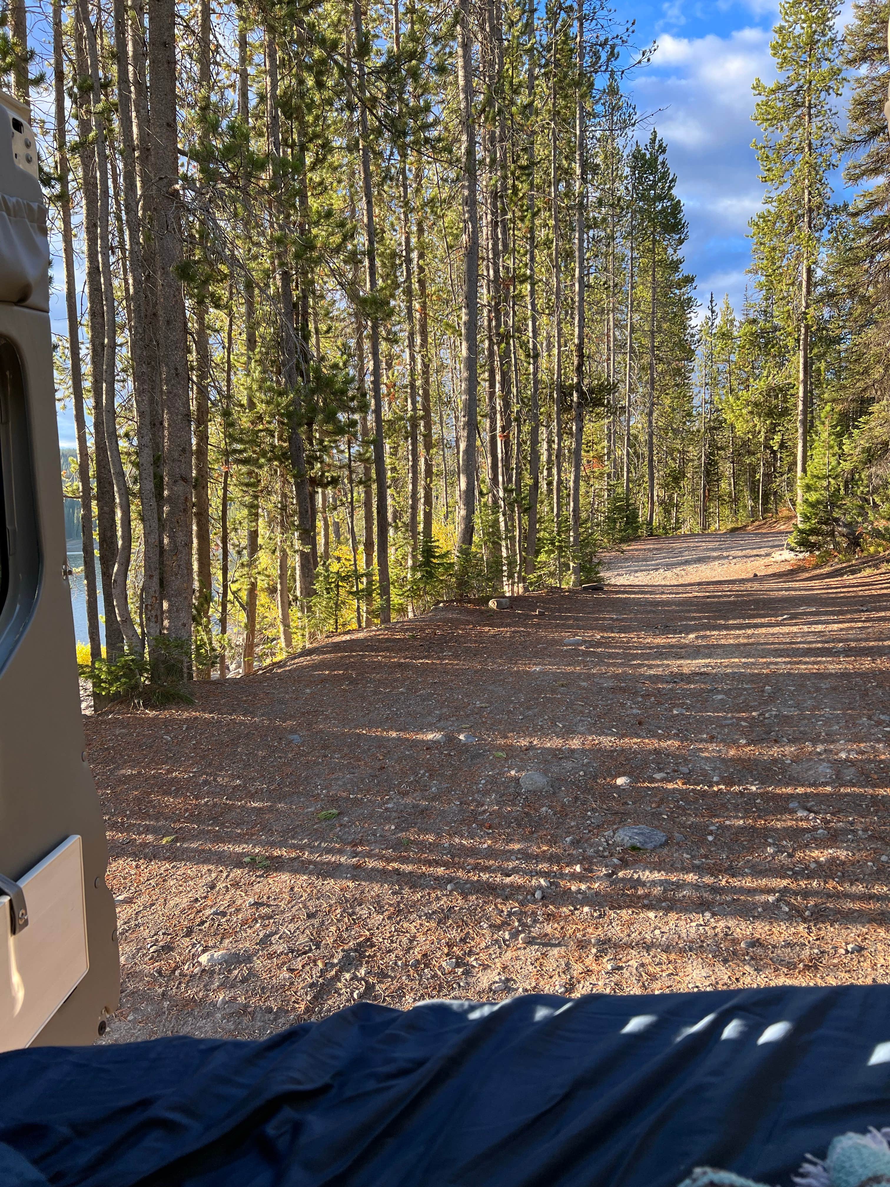 Camper-submitted photo at Grassy Lake Reservoir Dispersed Camping near John D. Rockefeller Jr. Memorial Parkway