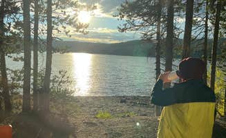 Chris and Mallory's photo of a dispersed camping area at Grassy Lake Reservoir Dispersed Camping near John D. Rockefeller Jr. Memorial Parkway
