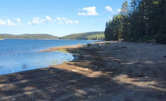 SpentBrassOffroad B.'s photo of a dispersed camping area at Grassy Reservoir Dispersed near John D. Rockefeller Jr. Memorial Parkway