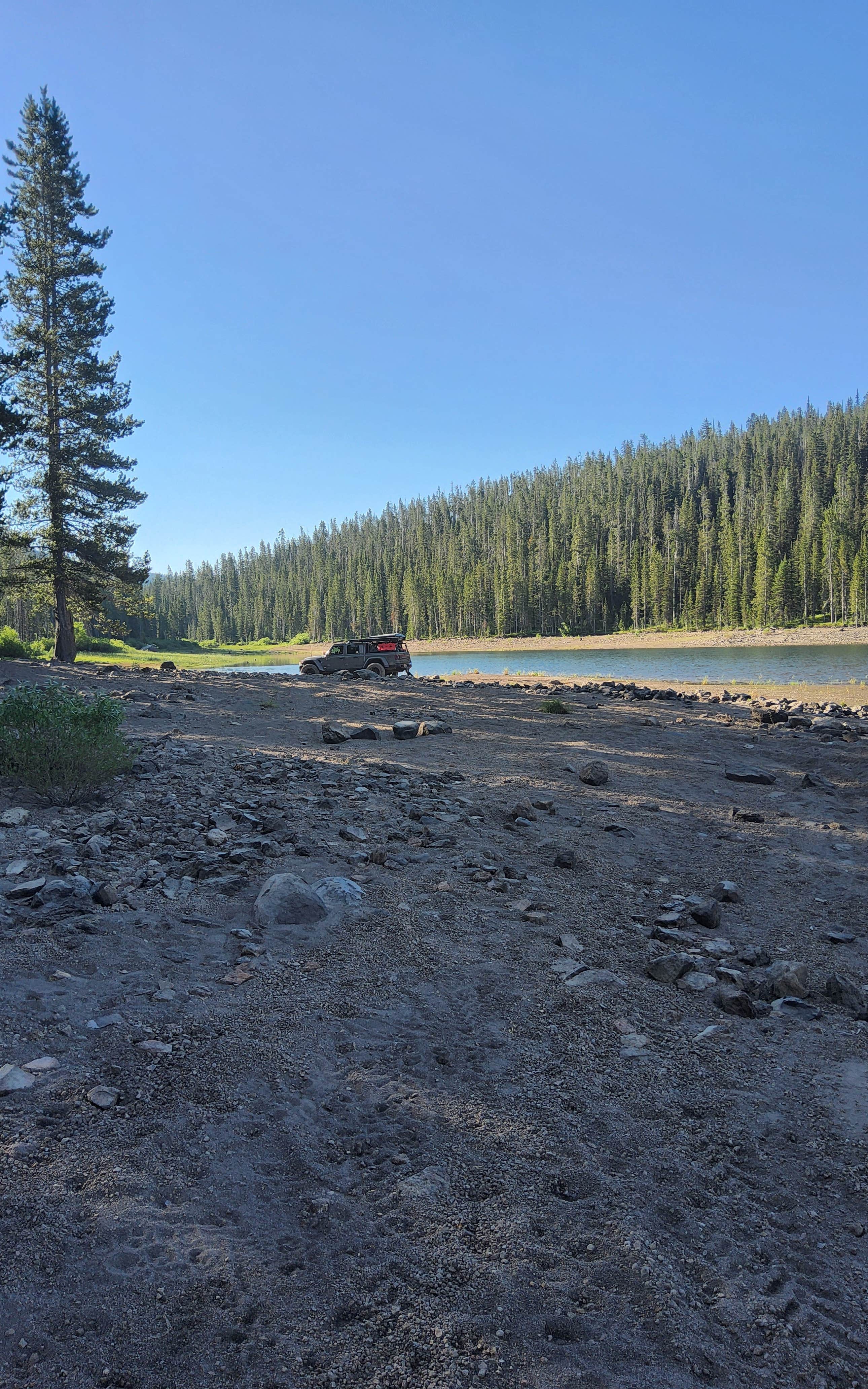 Camper-submitted photo at Grassy Reservoir Dispersed near John D. Rockefeller Jr. Memorial Parkway