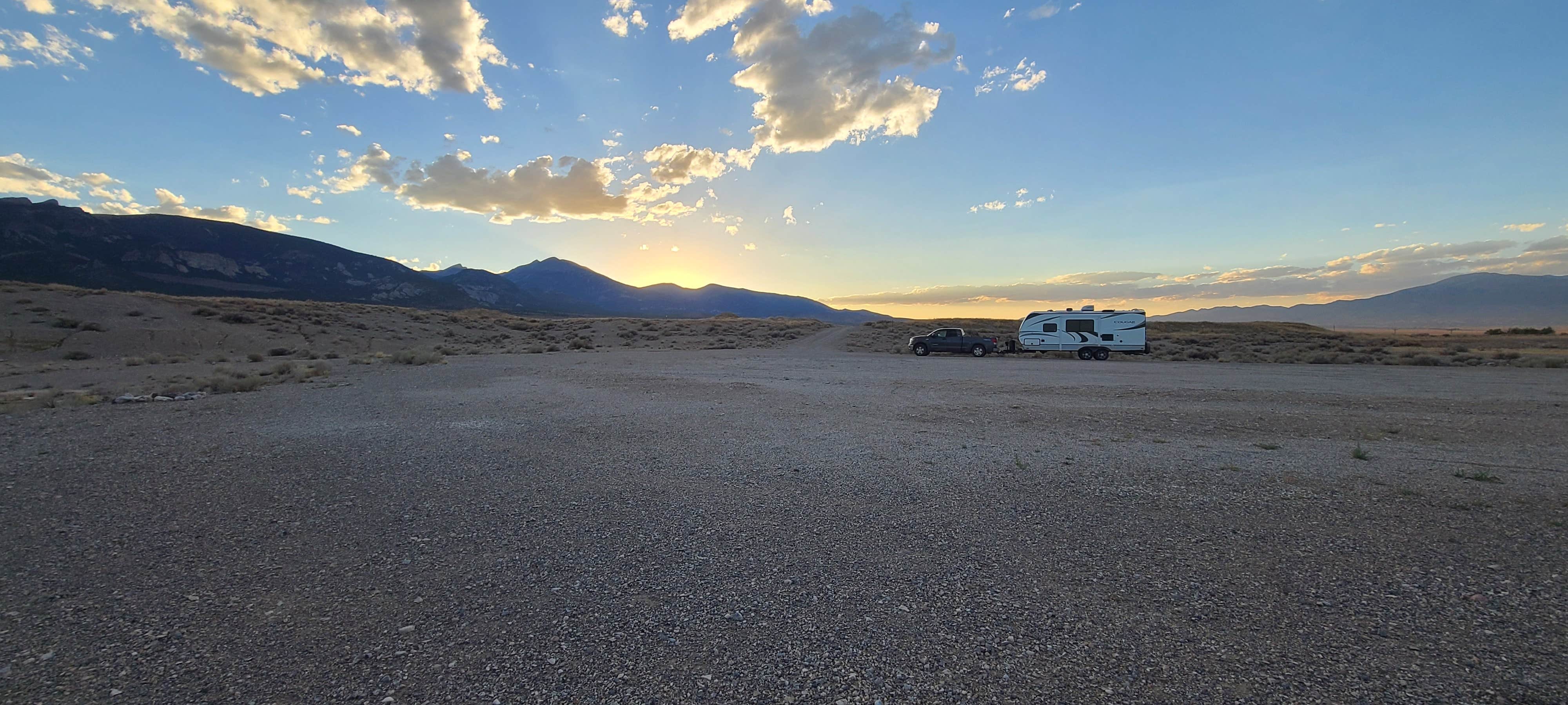 Camper submitted image from Gravel Pit BLM Dispersed Campsite - 1