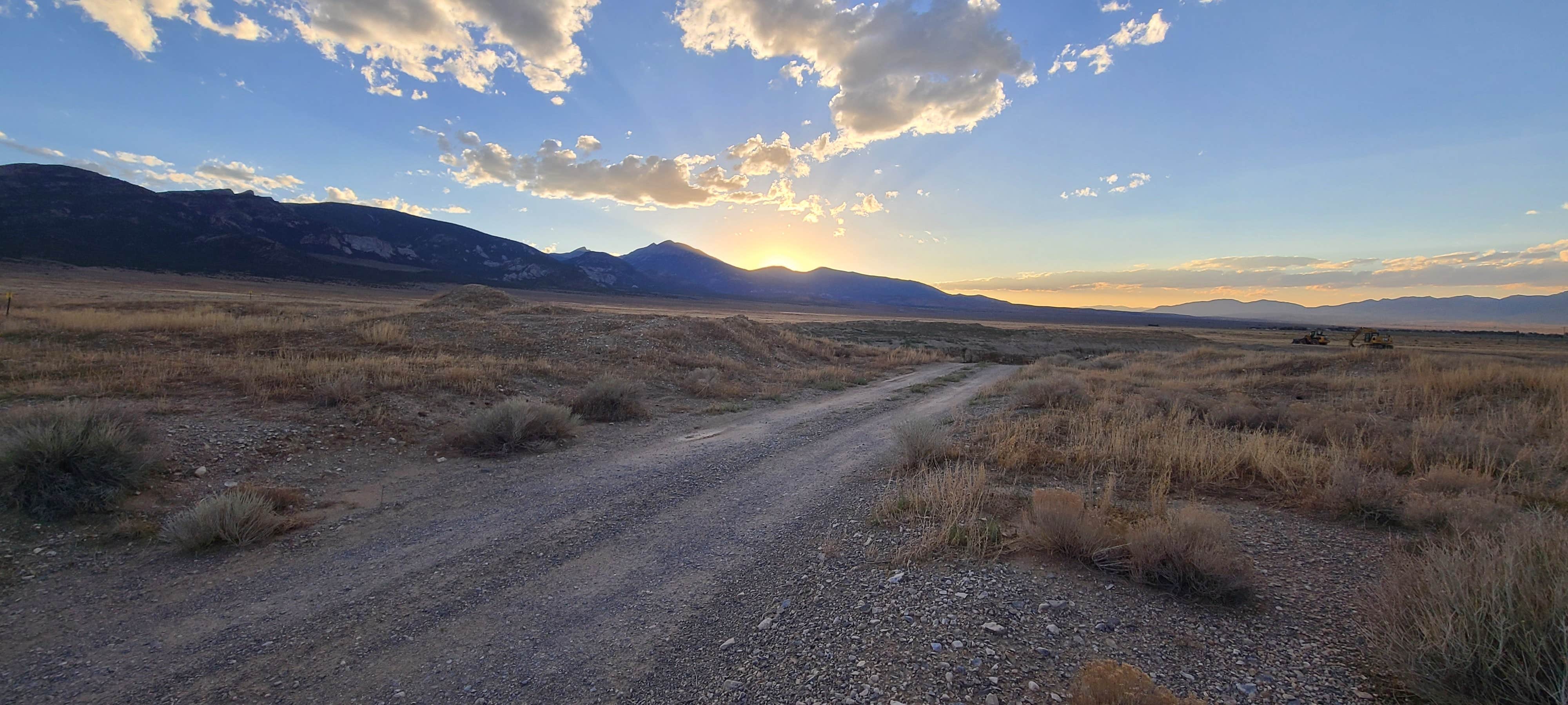 Amber's photo of a dispersed camping area at Gravel Pit BLM Dispersed Campsite near Garrison, UT