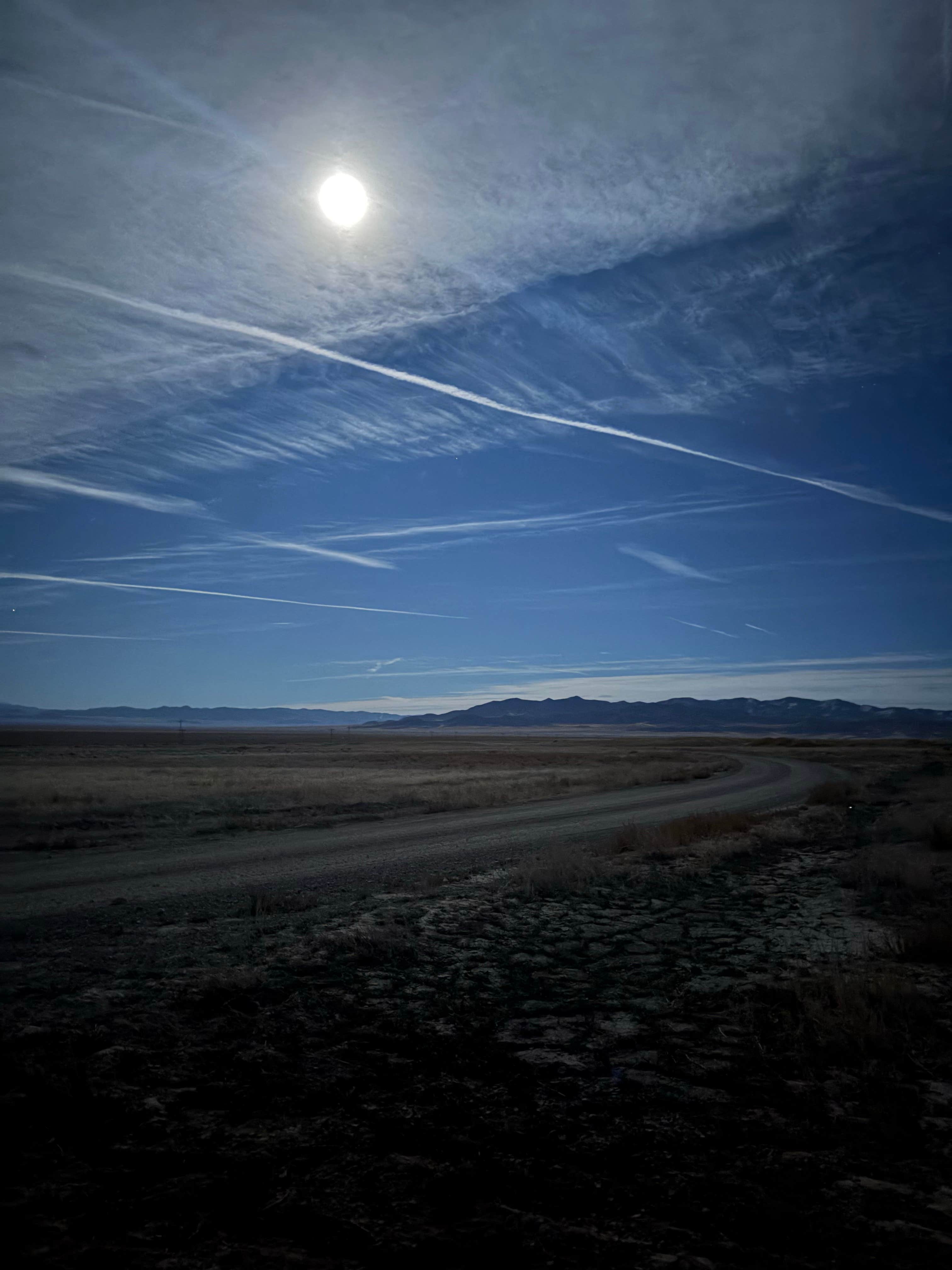 Camping near Whispering Elms Motel, Campground, & RV Park: Gravel Pit BLM Dispersed Campsite, Baker, Nevada
