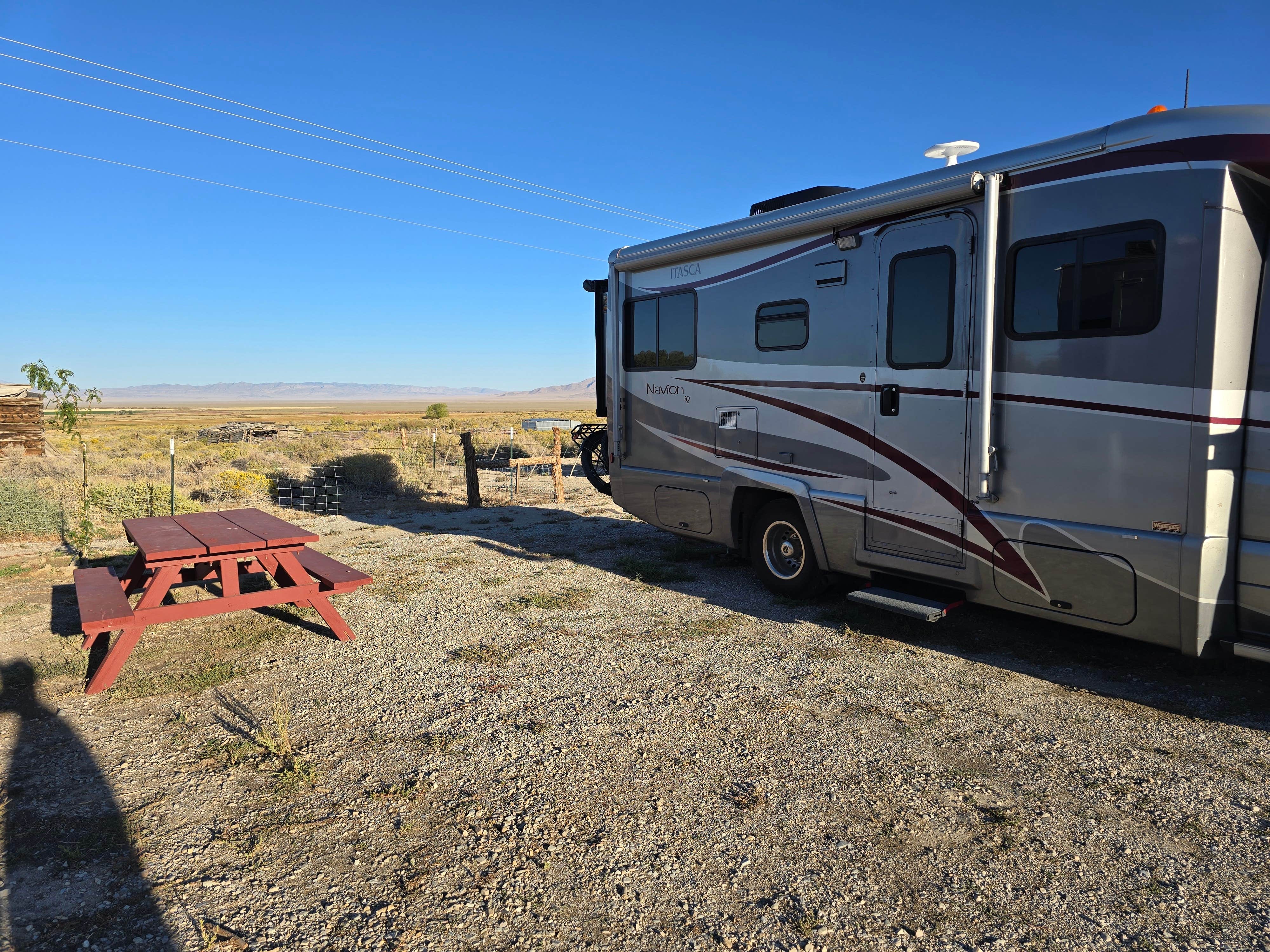 Camping near Whispering Elms Motel, Campground, & RV Park: Great Basin Desert Camping & RV, Baker, Nevada
