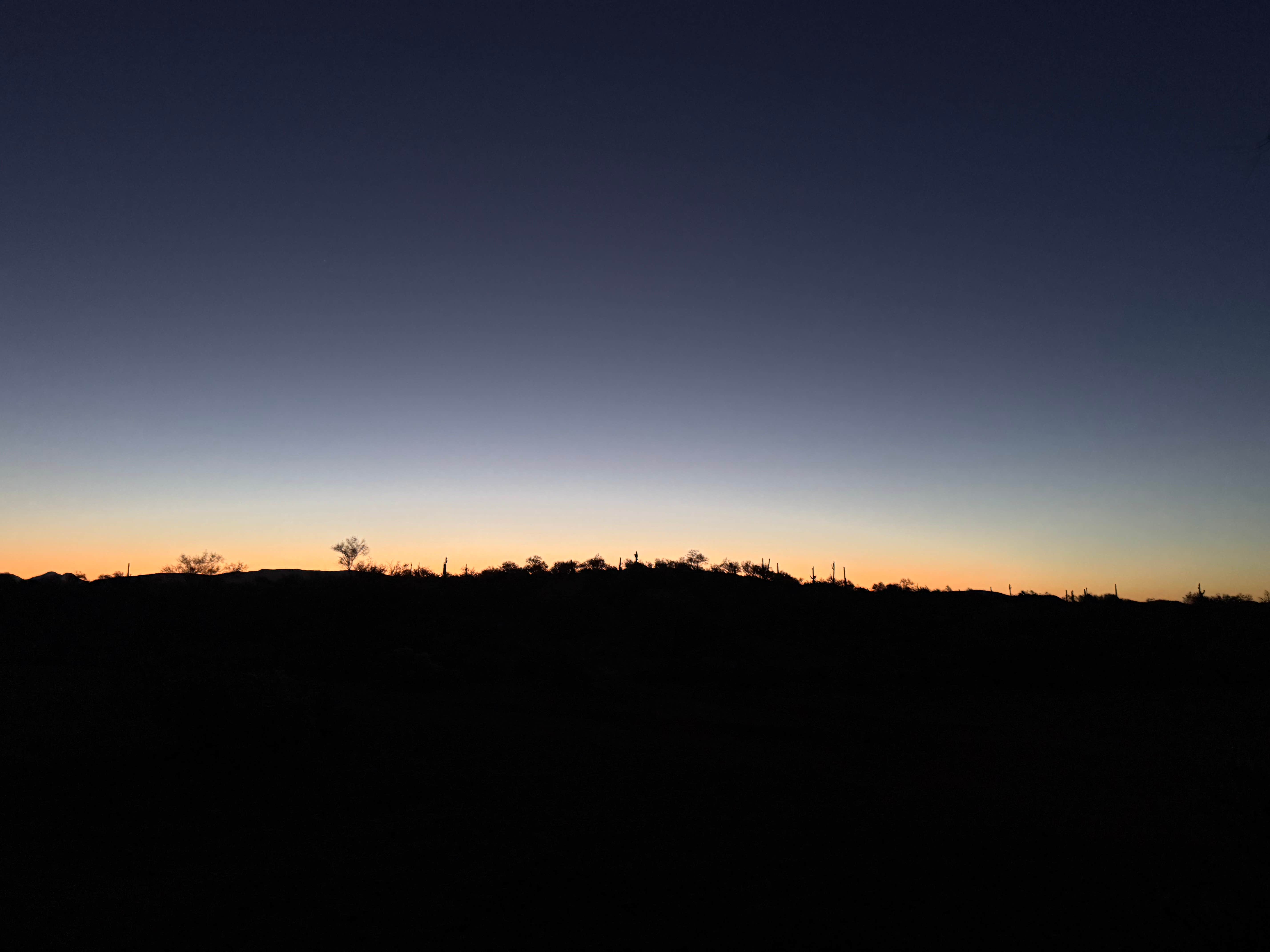 Camper-submitted photo at Old Airstrip Camping & Staging Area near Sun City West, AZ