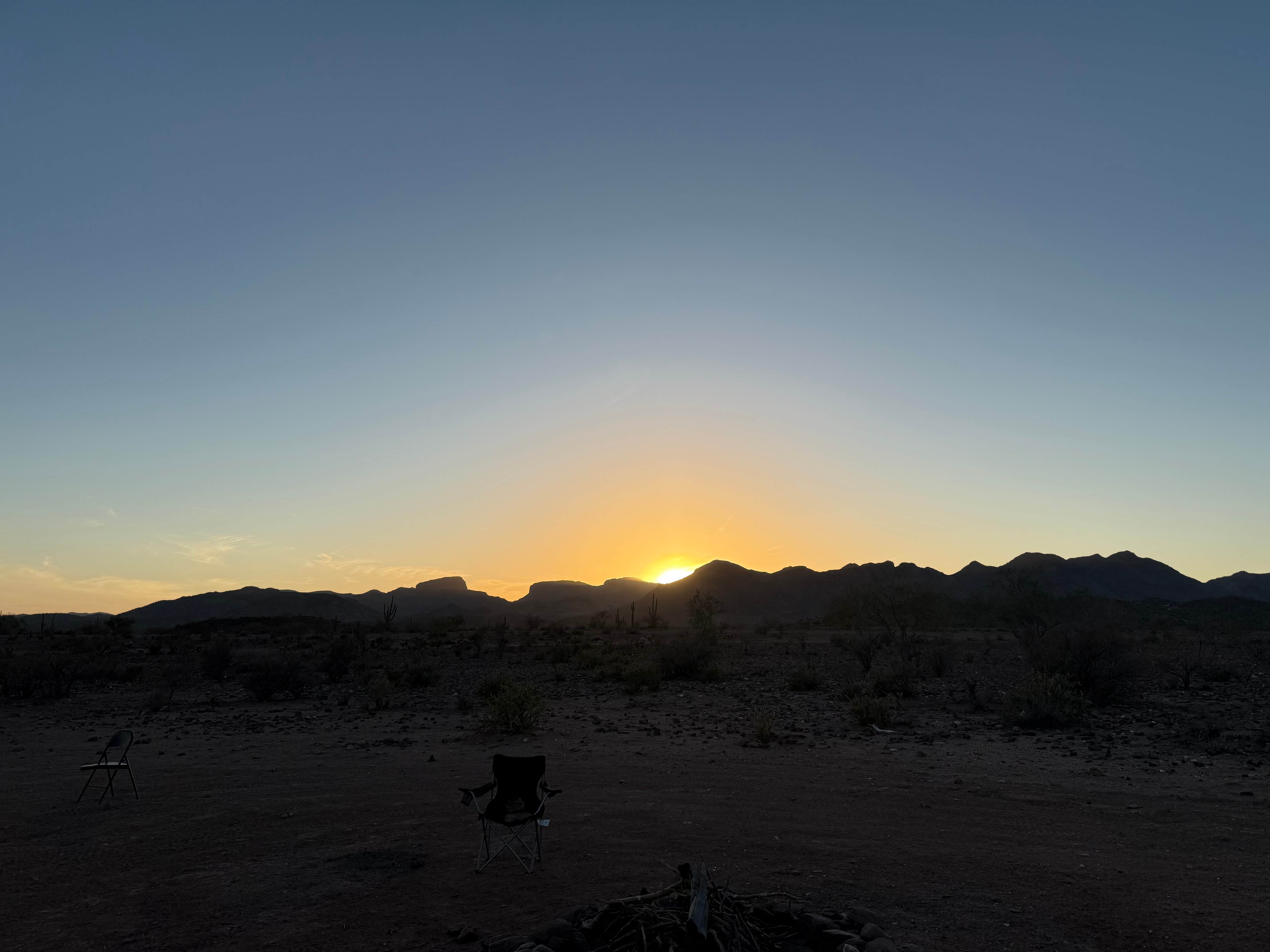 Camper submitted image from Old Airstrip Camping & Staging Area - 4