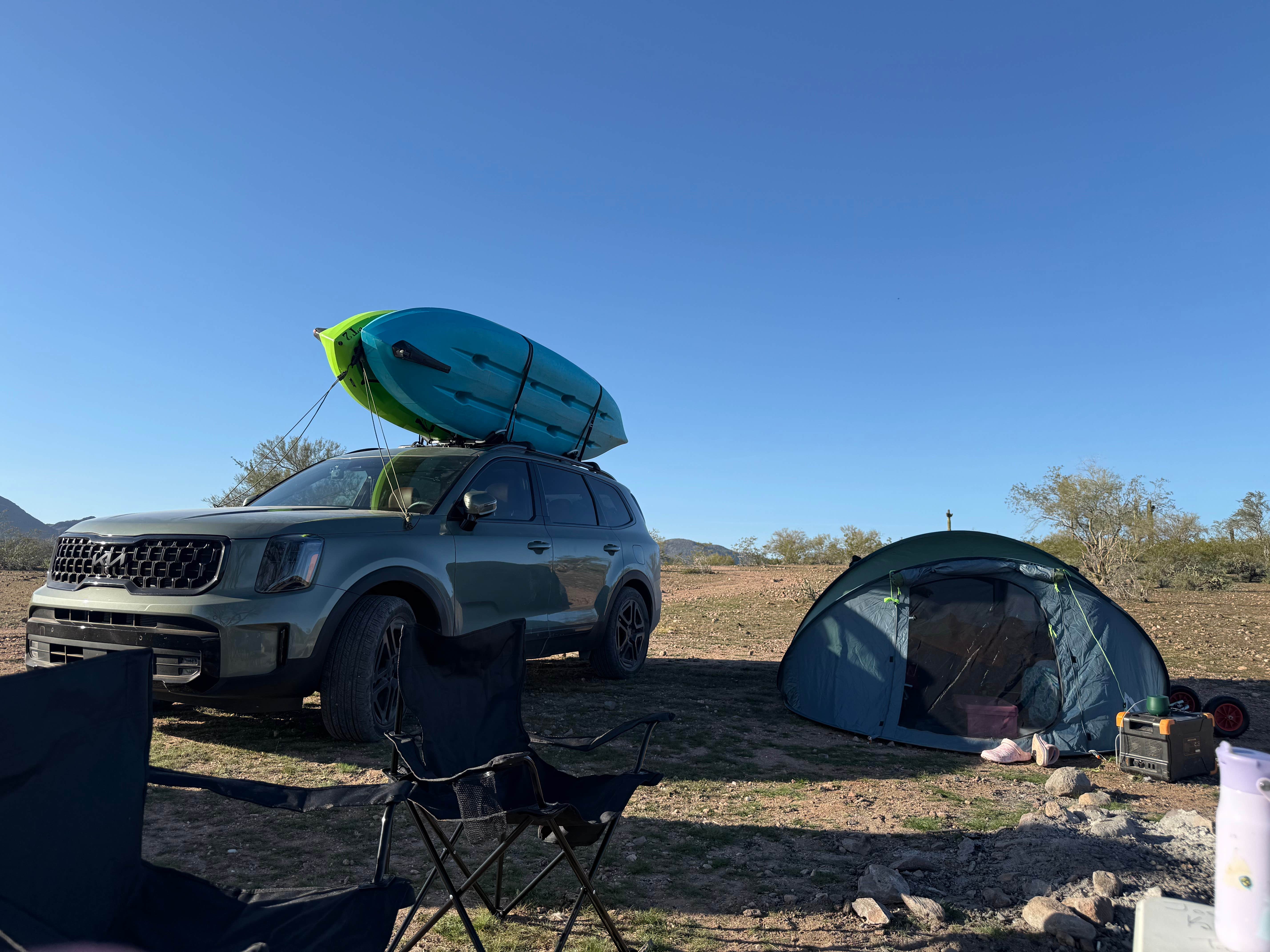 Camper-submitted photo at Old Airstrip Camping & Staging Area near Sun City West, AZ