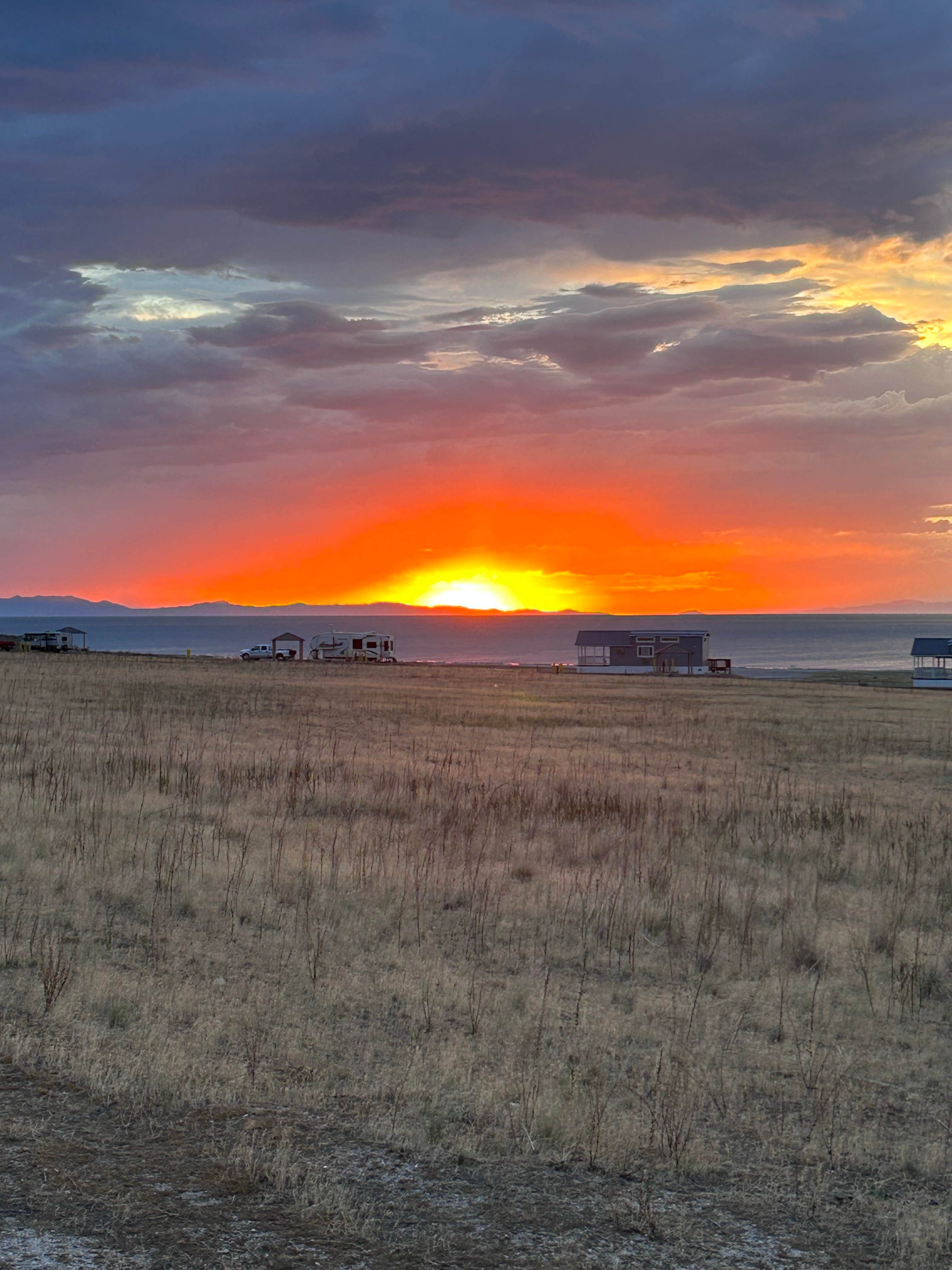 Camper-submitted photo at Great Salt Lake State Park Campground near Bingham Canyon, UT