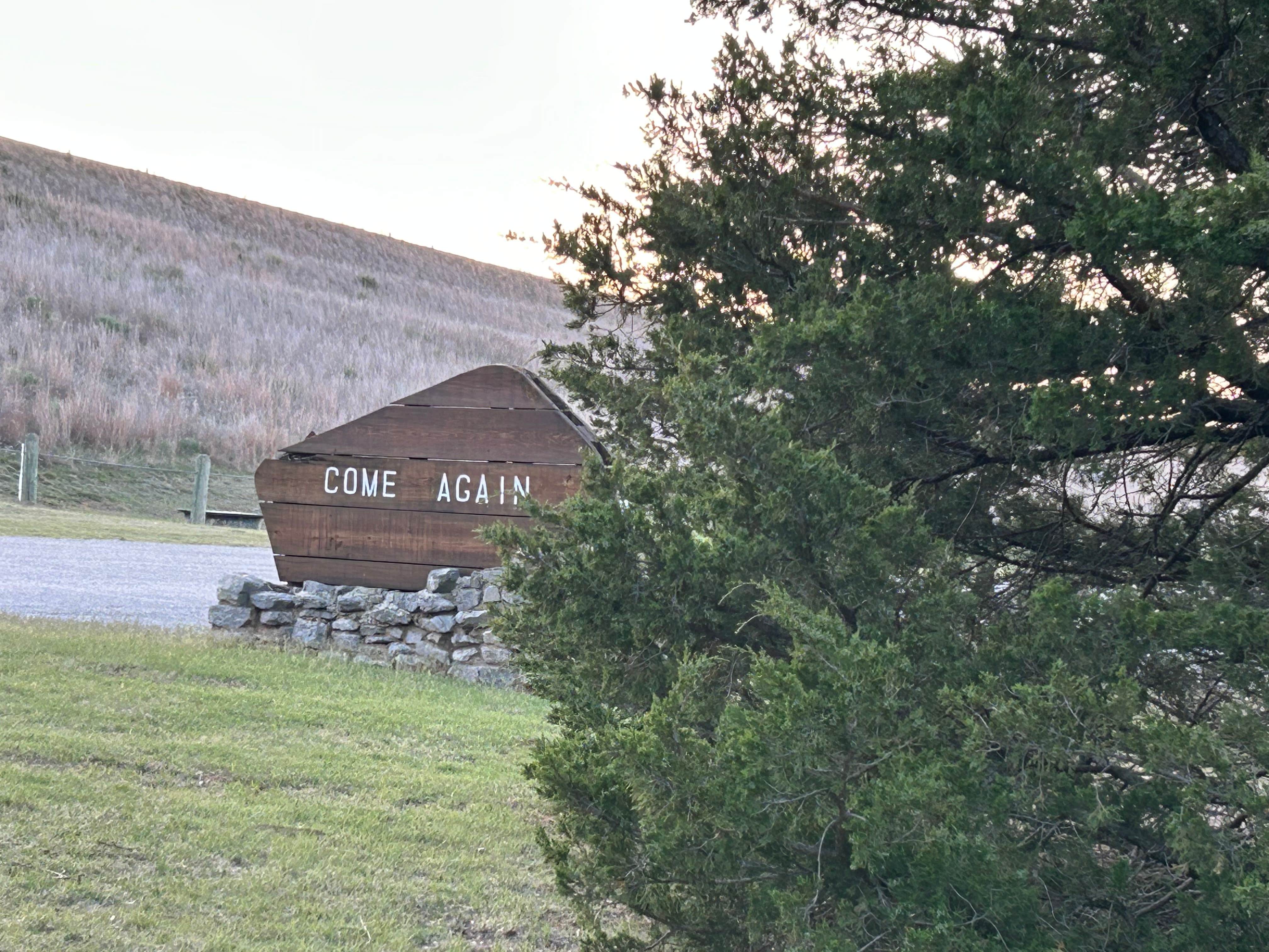 Korina D.'s photo of glamping accommodations at Salt Plains State Park Campground near Waynoka, OK
