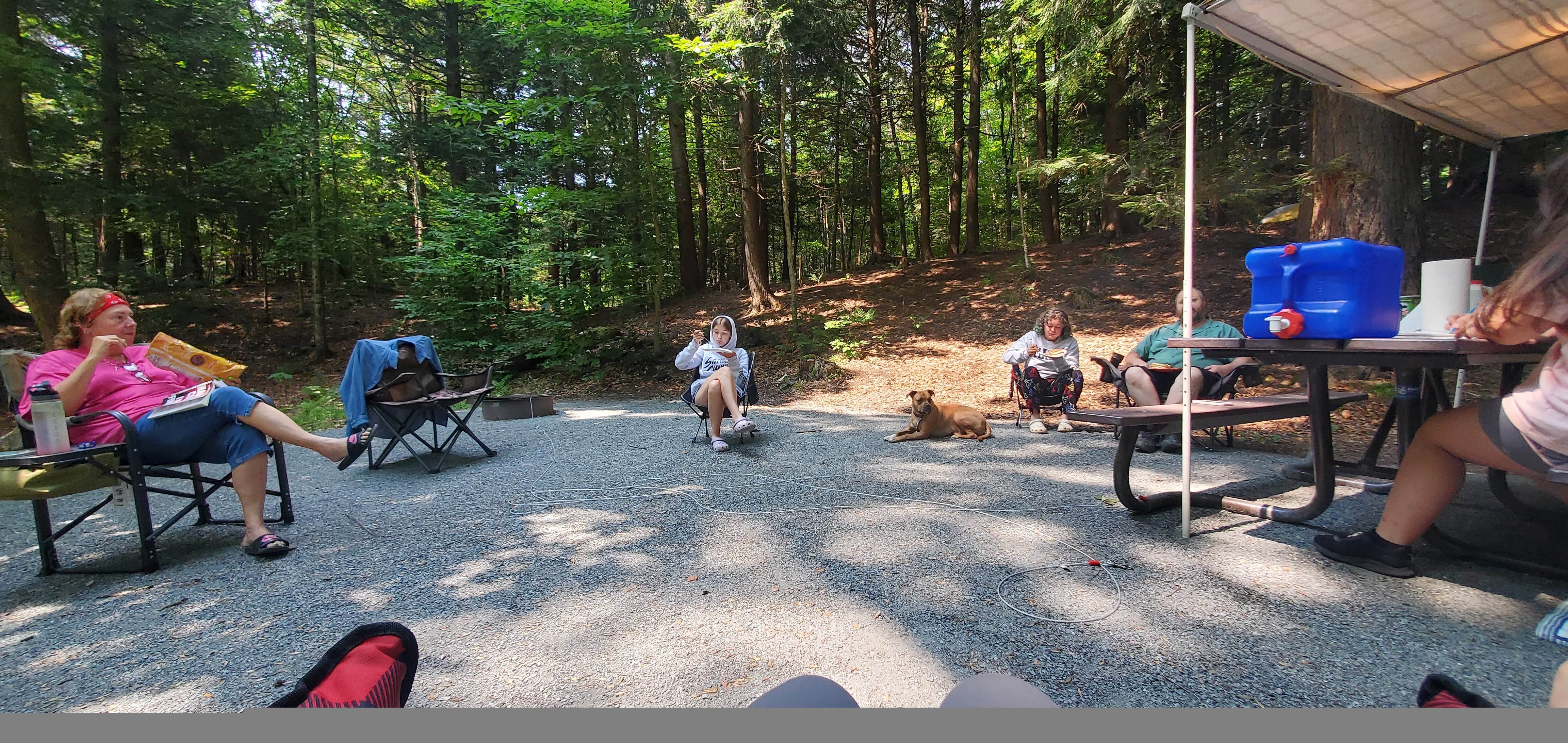 Camper-submitted photo at Hapgood Pond NF Campground near Manchester Center, VT