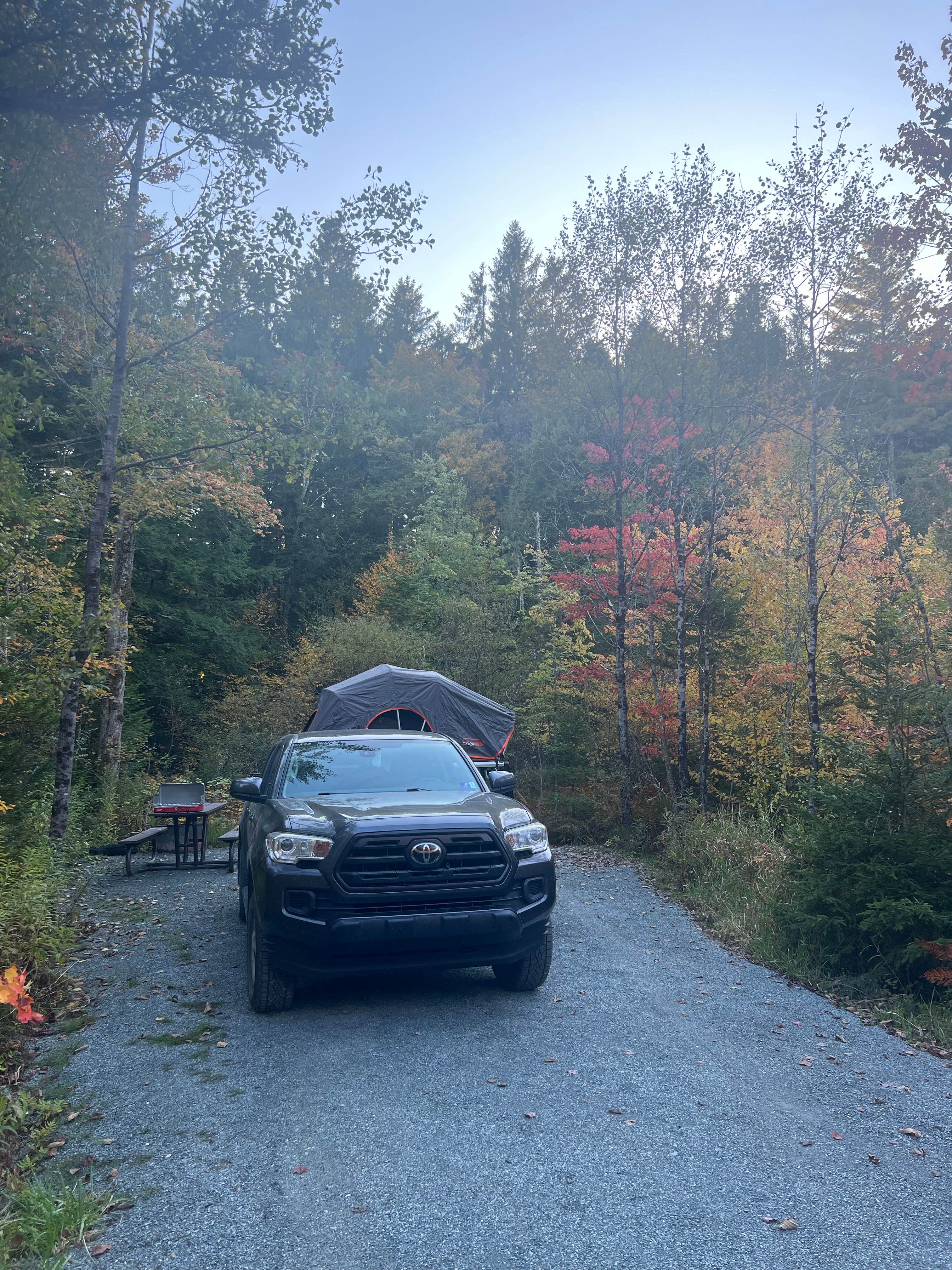 Camper-submitted photo at Hapgood Pond NF Campground near Weston, VT